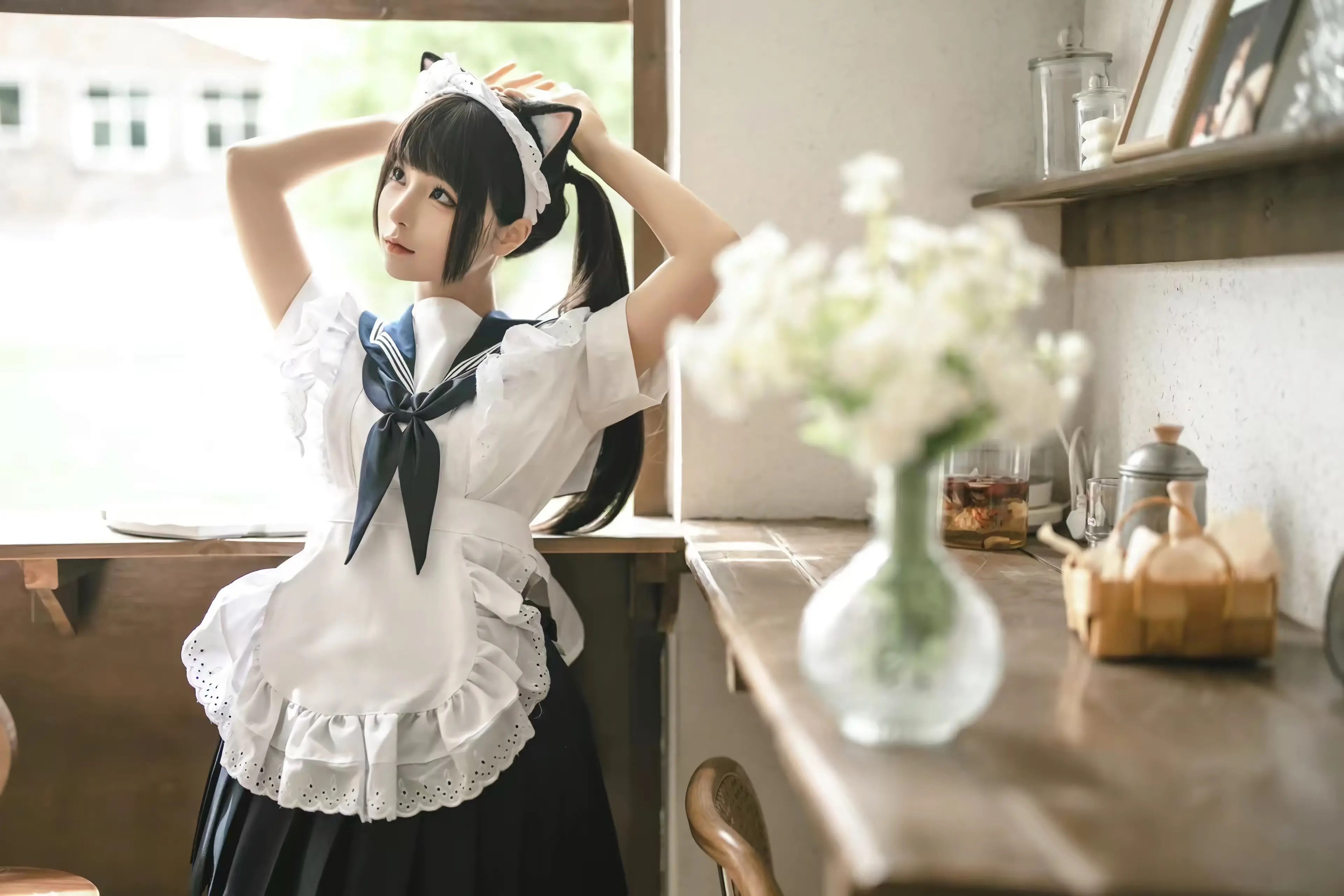 蠢沫沫 猫猫女仆 [23P]