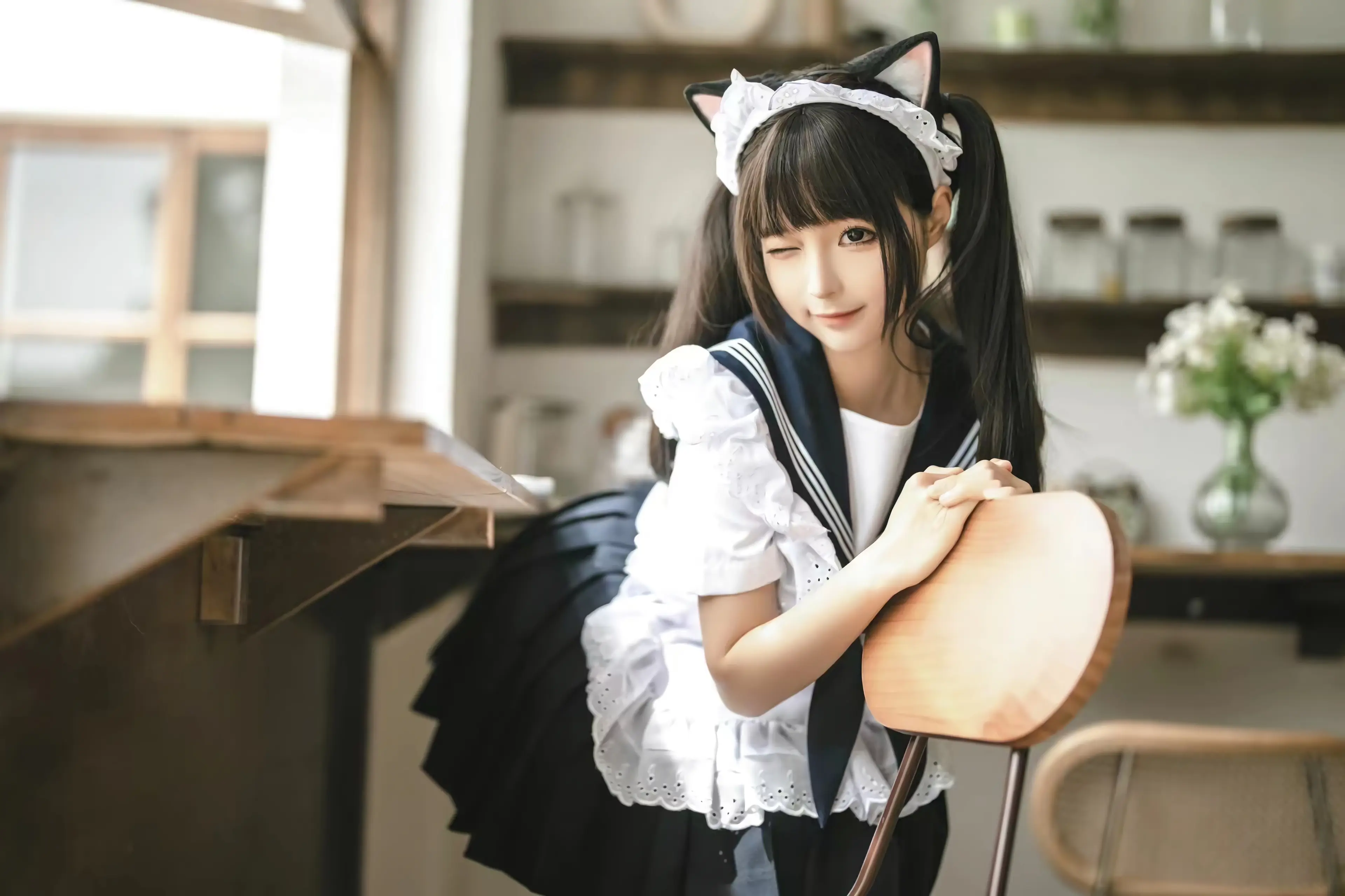 蠢沫沫 猫猫女仆 [23P]