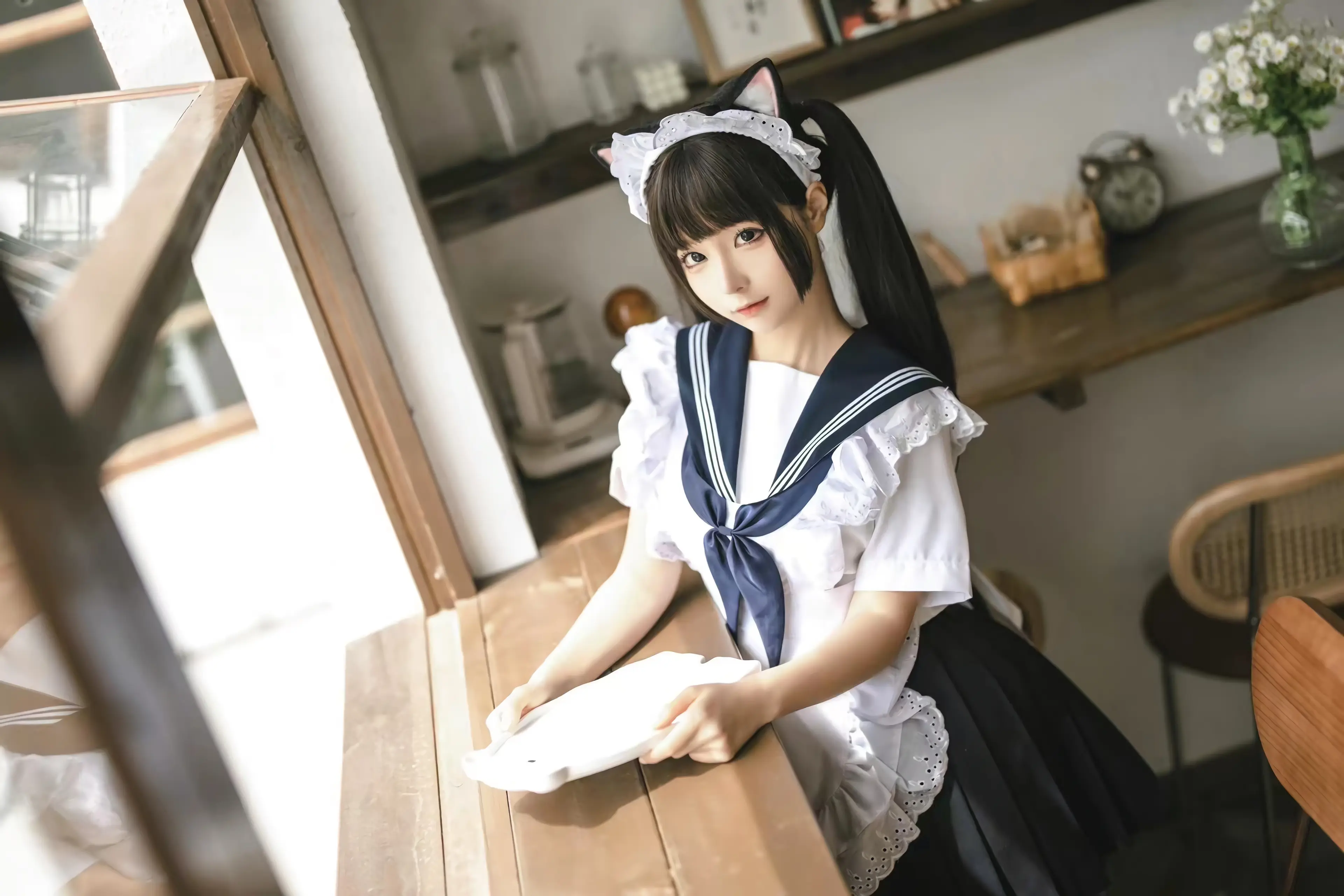 蠢沫沫 猫猫女仆 [23P]