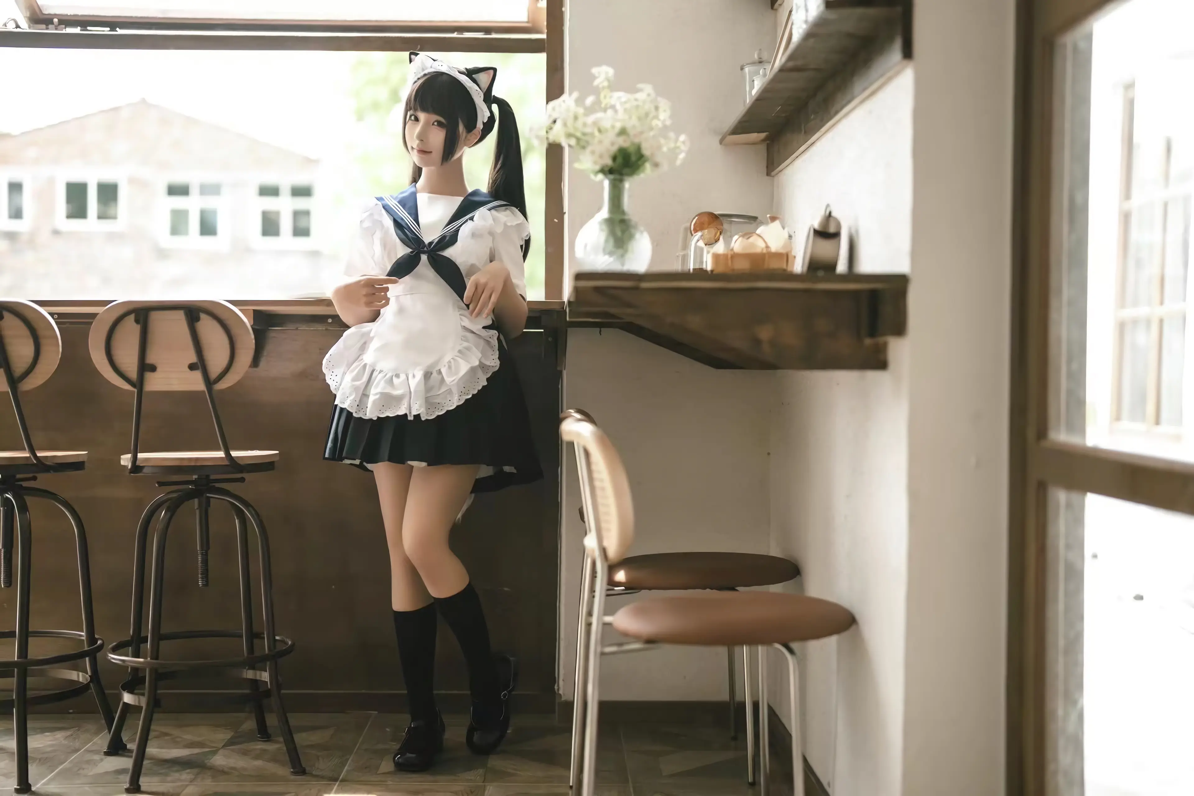 蠢沫沫 猫猫女仆 [23P]