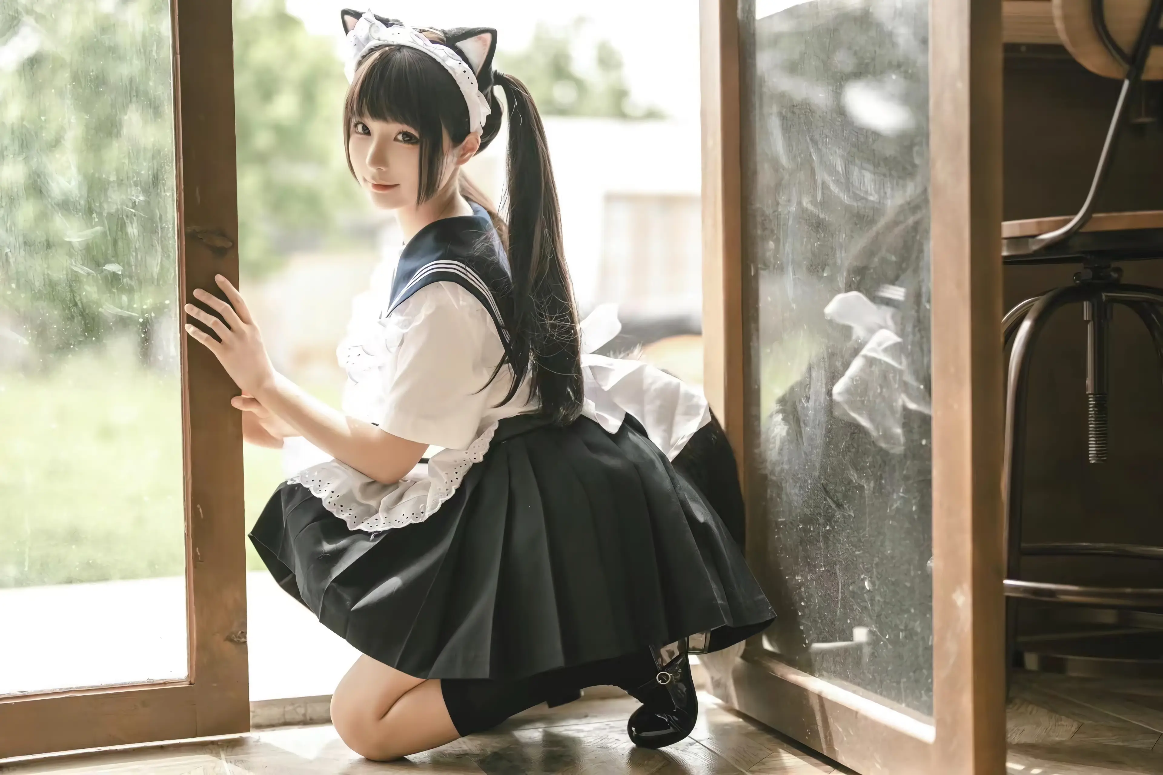 蠢沫沫 猫猫女仆 [23P]