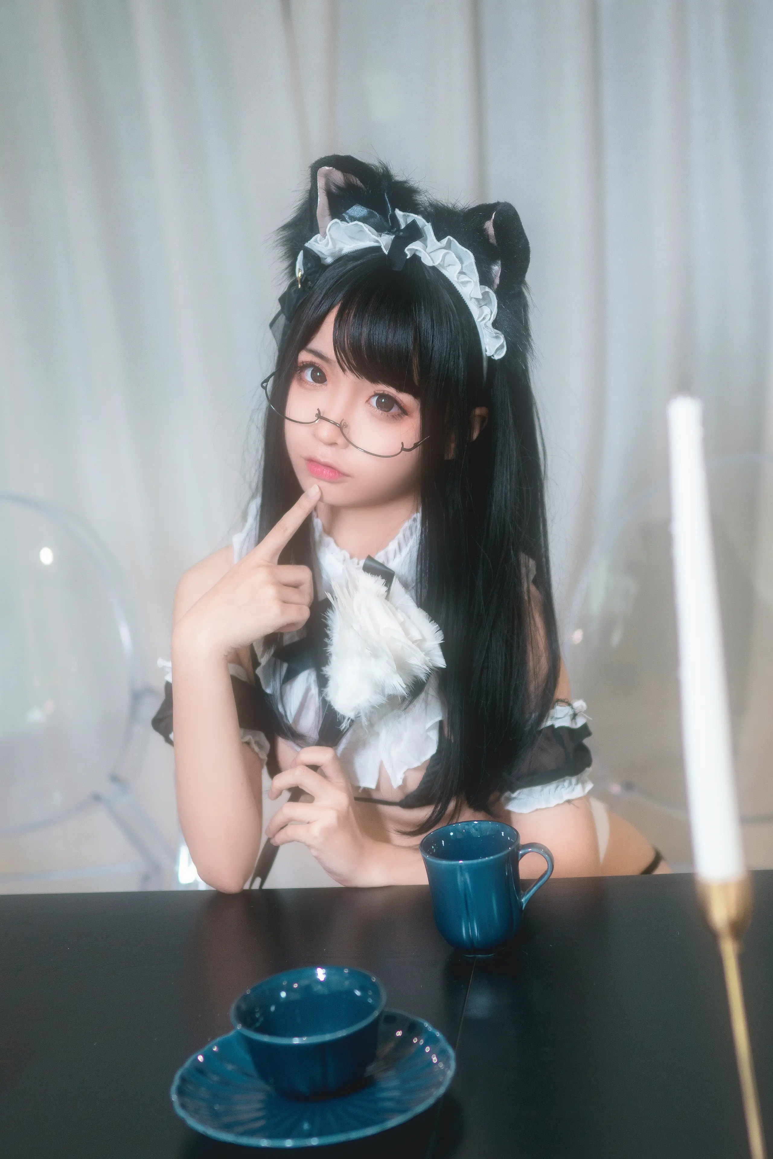 蠢沫沫 猫耳女仆 [43P]