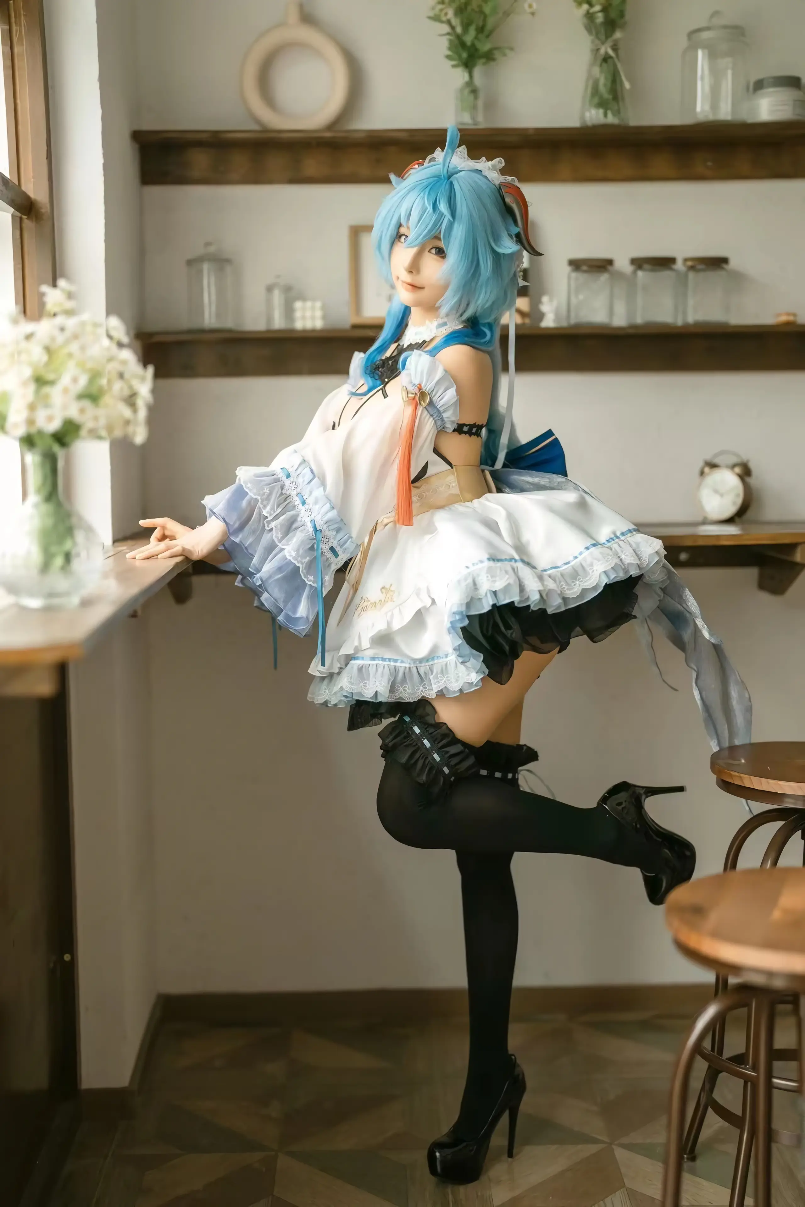 蠢沫沫 甘雨女仆 [14P]