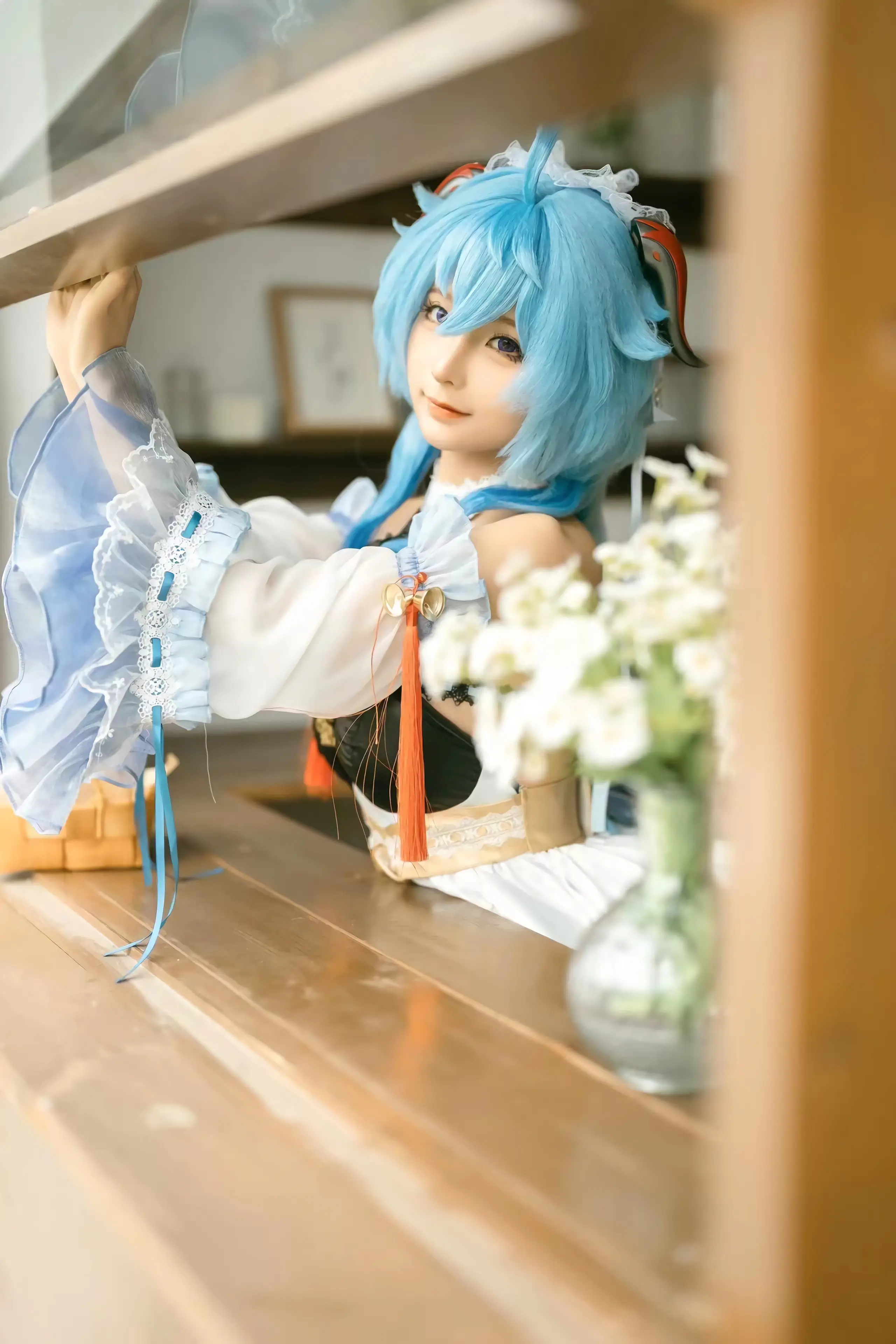 蠢沫沫 甘雨女仆 [14P]