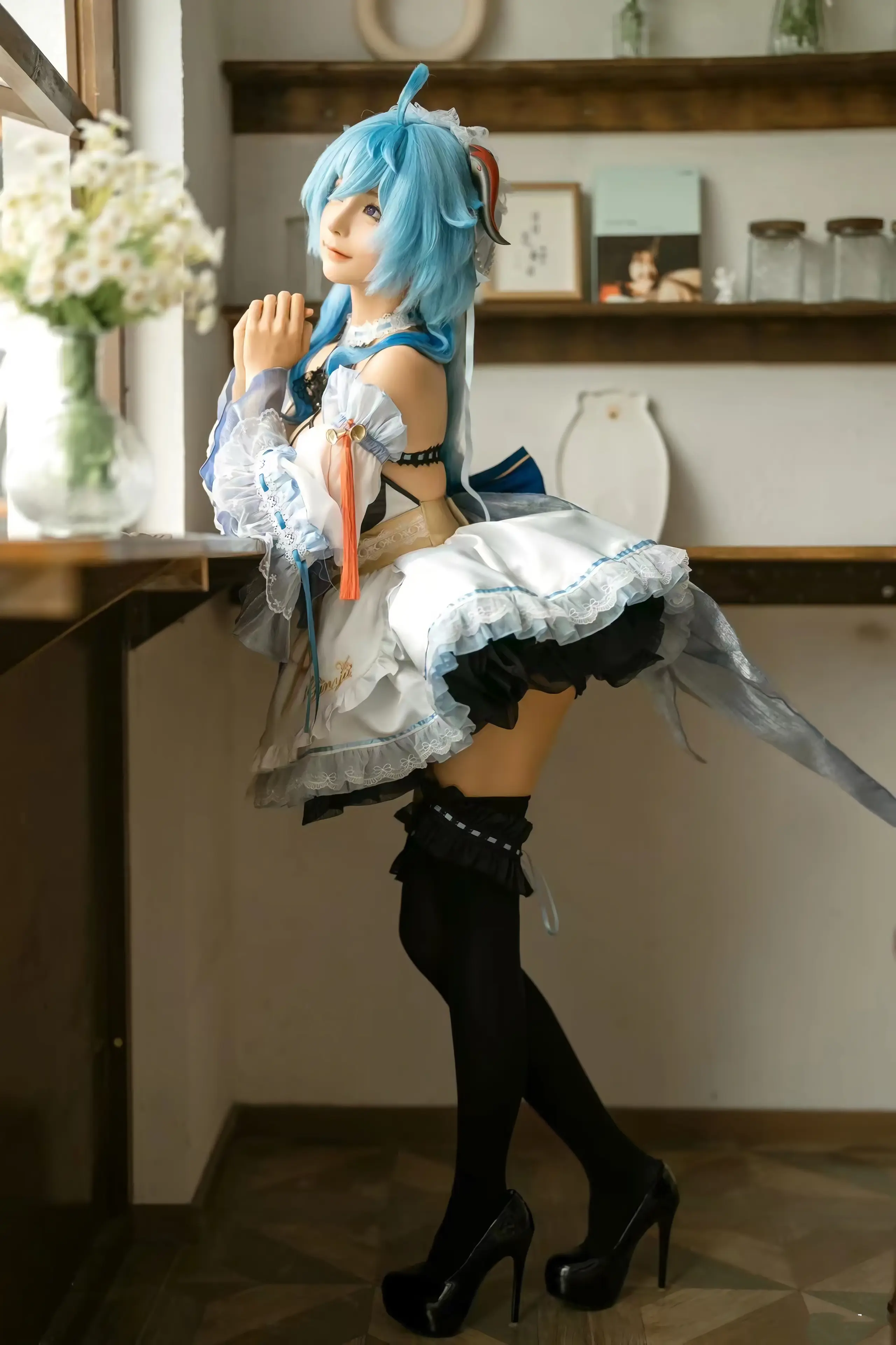 蠢沫沫 甘雨女仆 [14P]