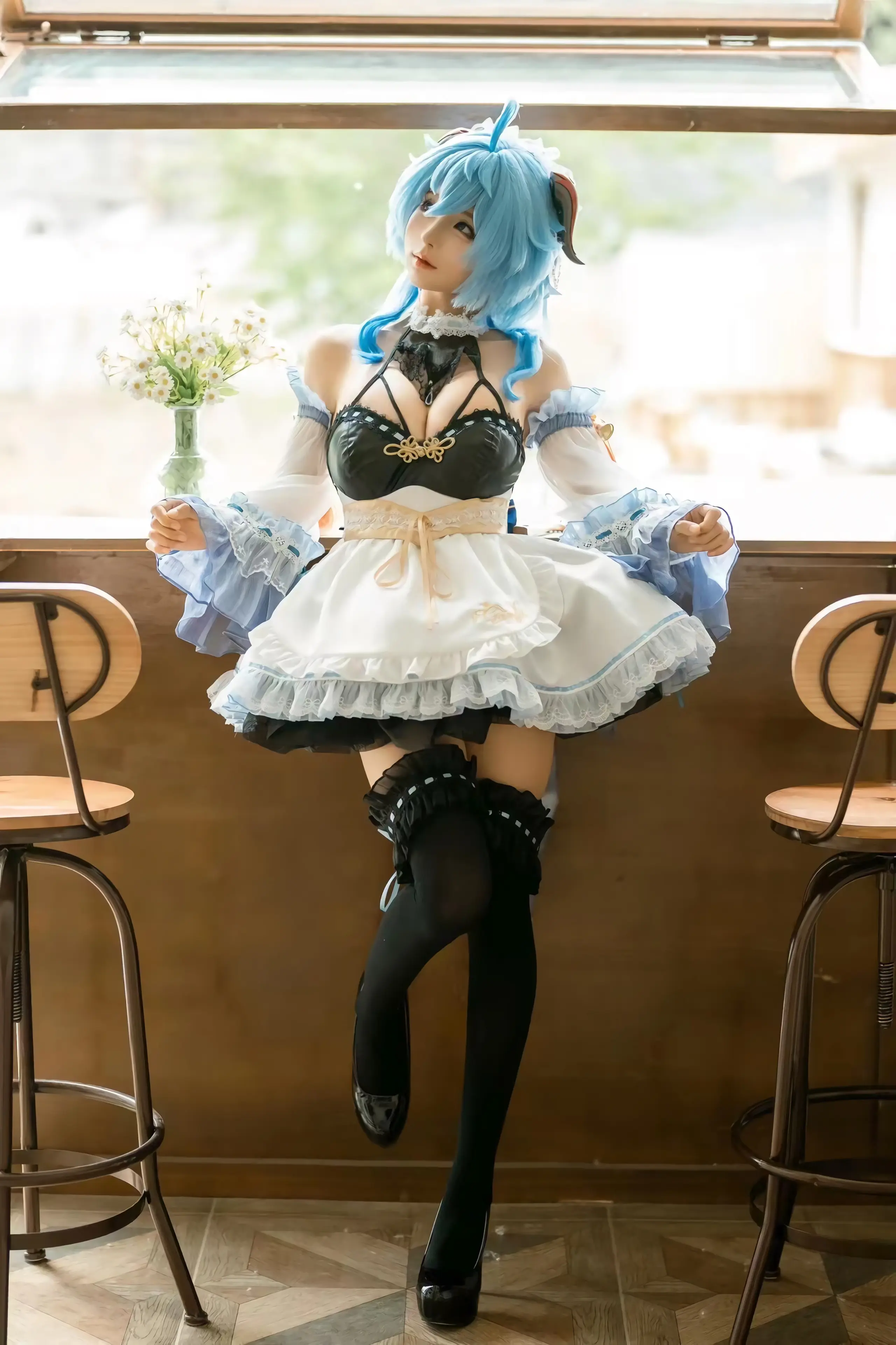 蠢沫沫 甘雨女仆 [14P]