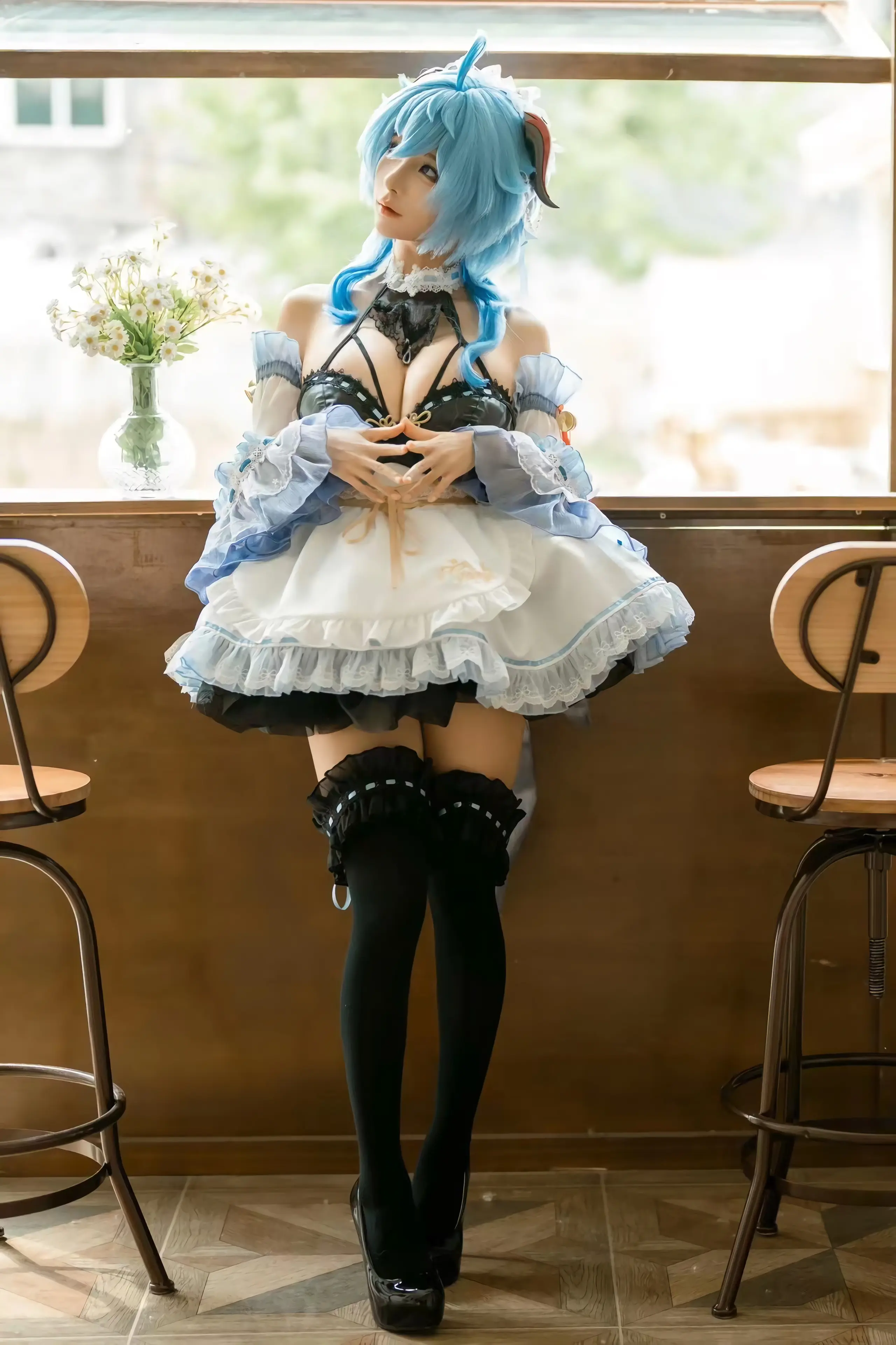 蠢沫沫 甘雨女仆 [14P]