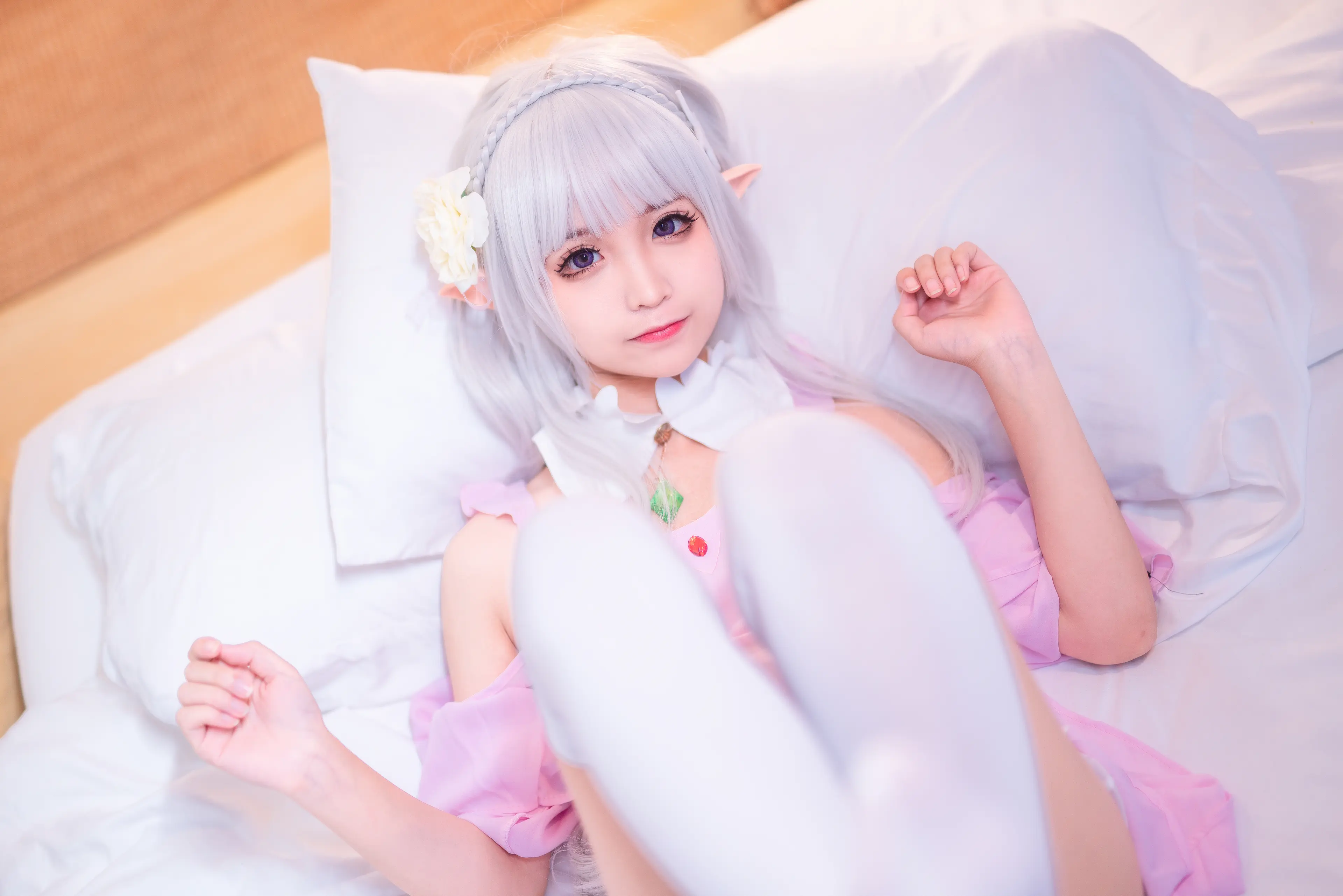 蠢沫沫 粉睡衣 [40P]