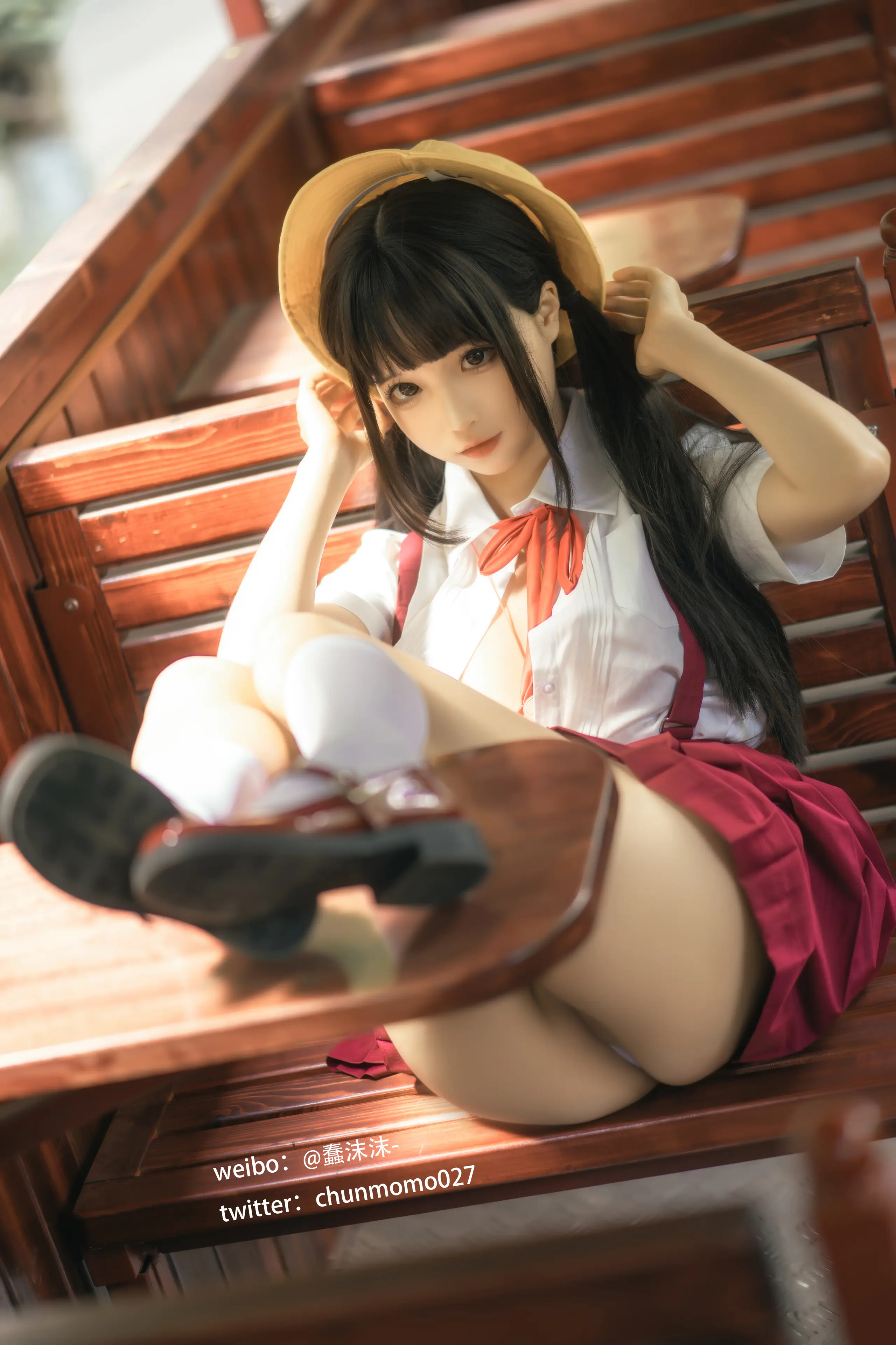 蠢沫沫 红火车 [16P]