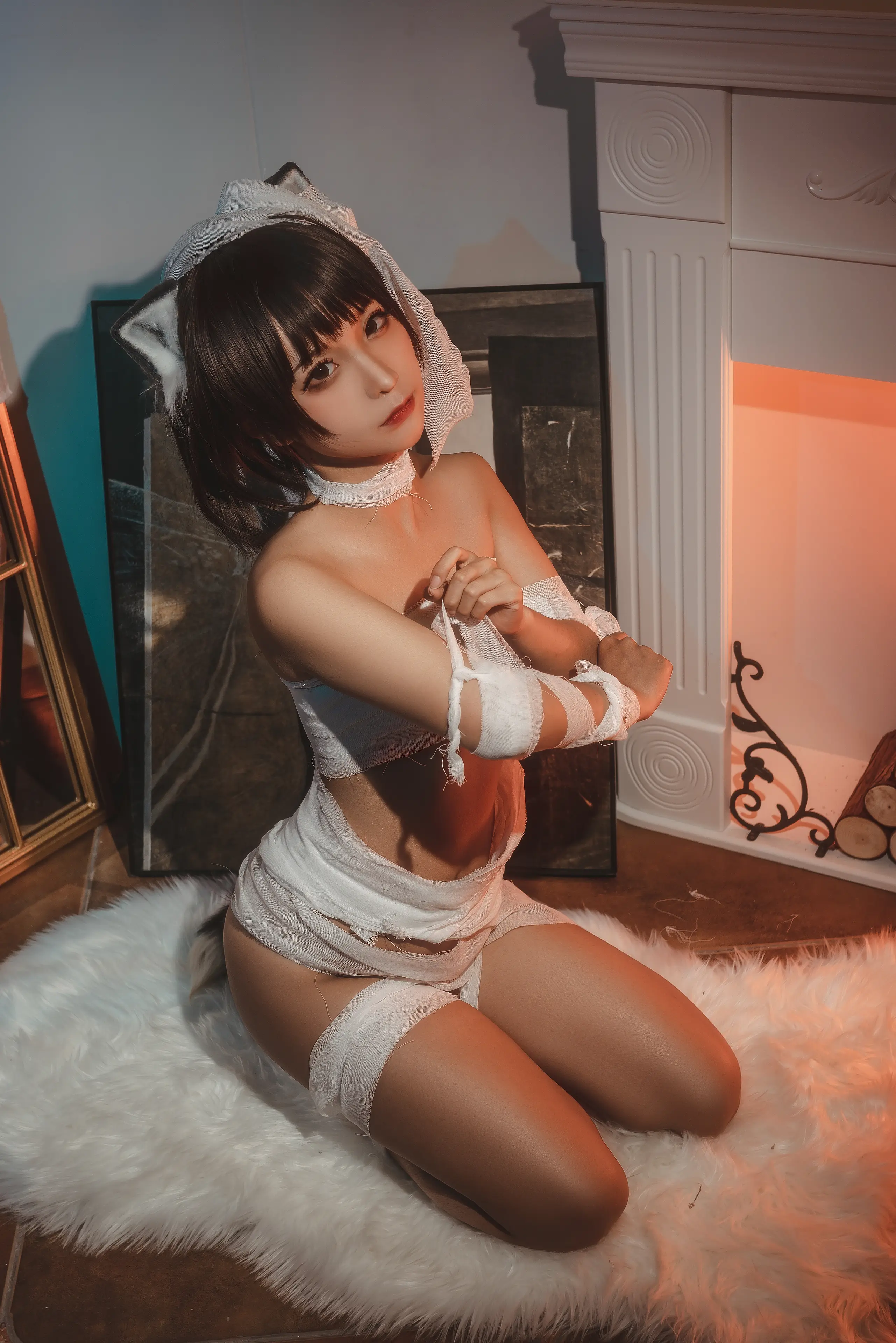 蠢沫沫 绷带猫 [41P]