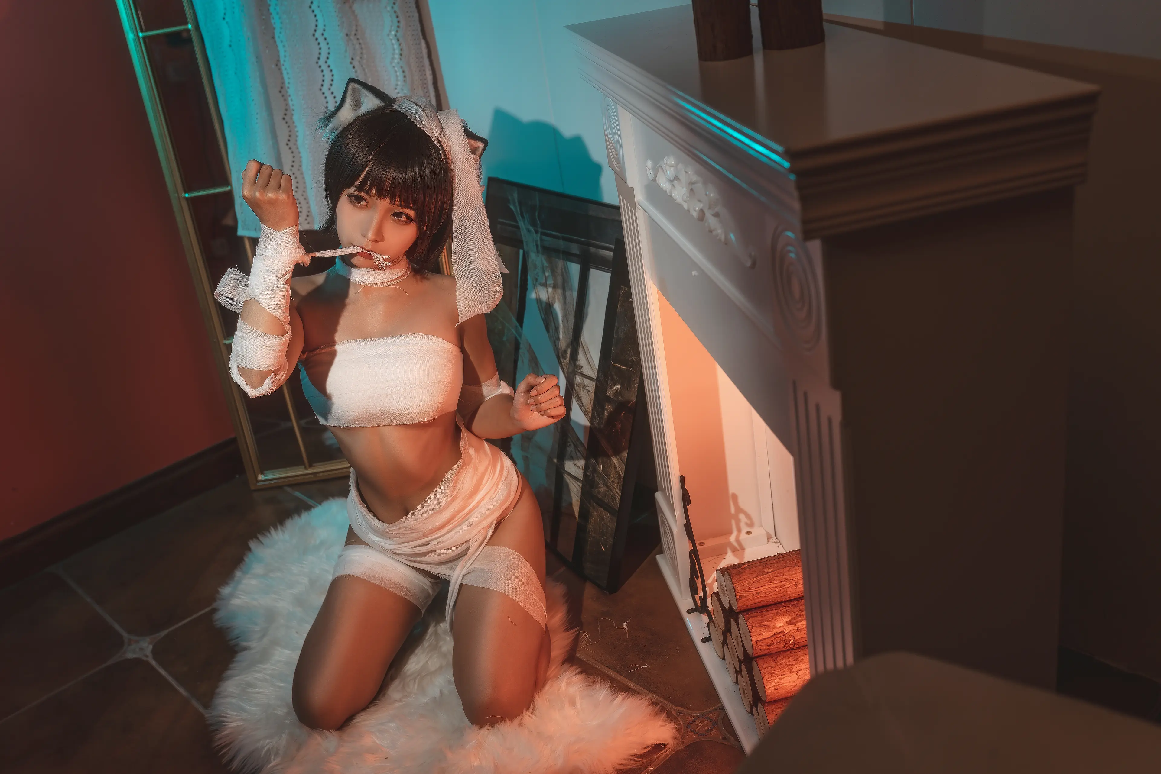 蠢沫沫 绷带猫 [41P]