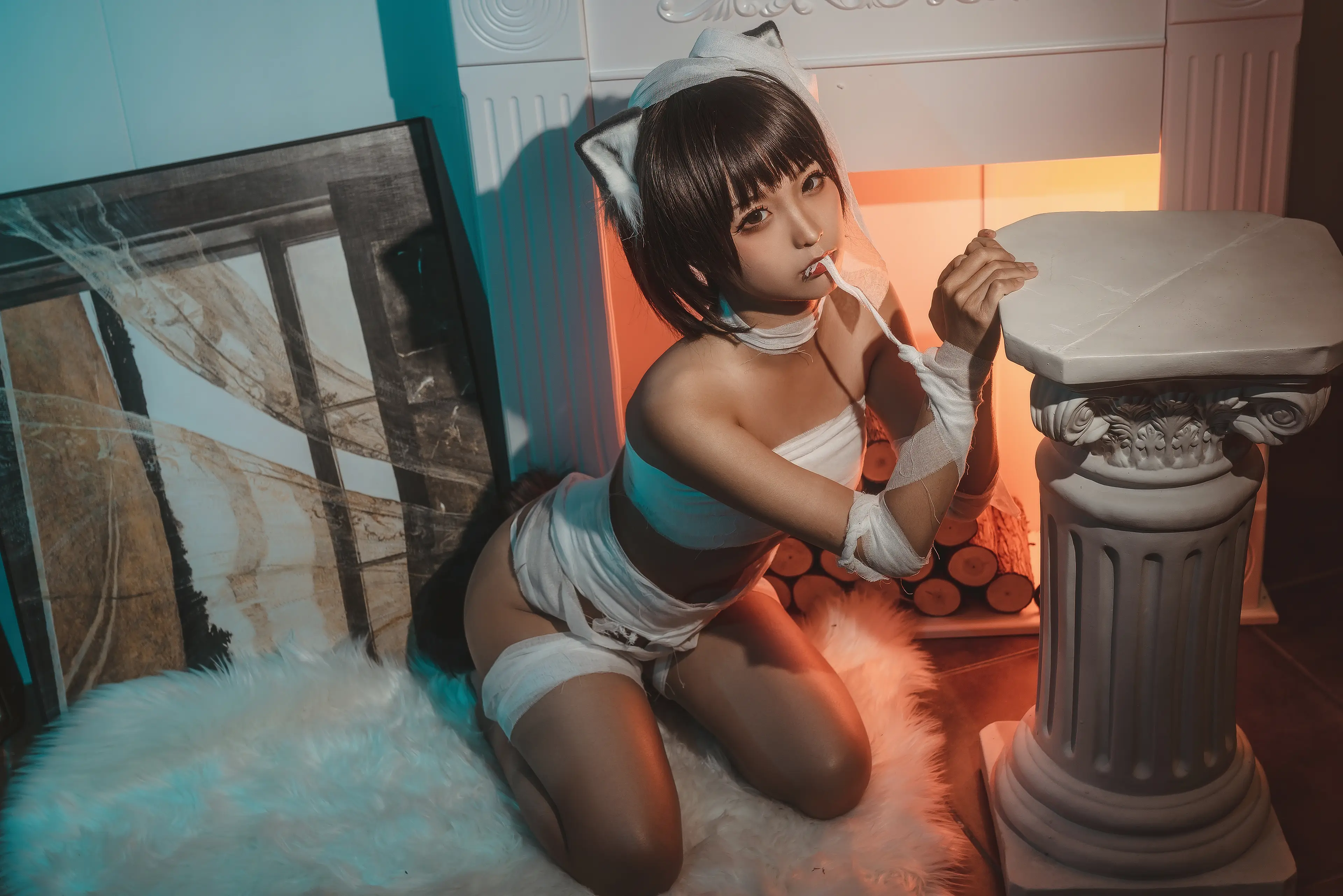 蠢沫沫 绷带猫 [41P]