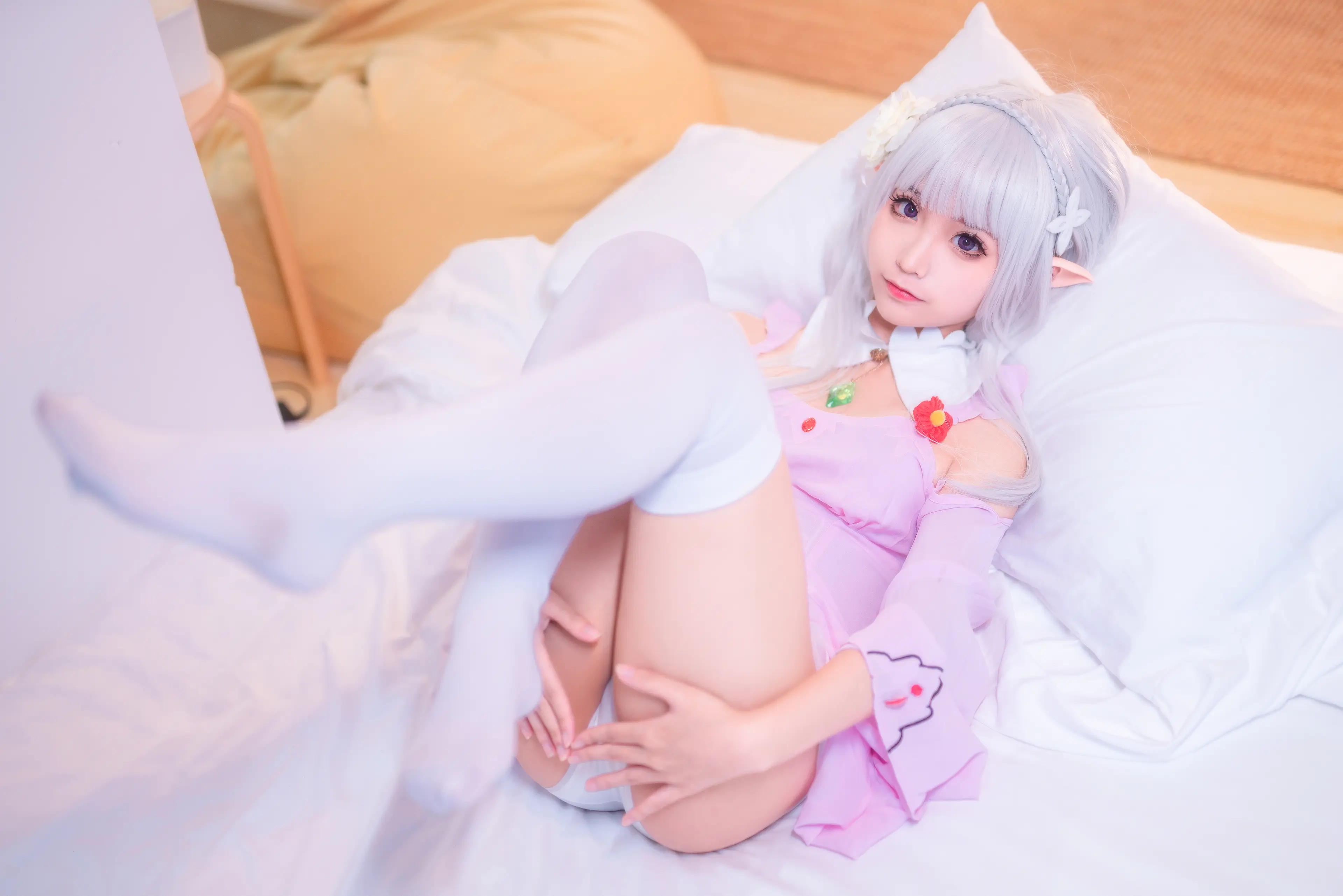 蠢沫沫 艾米莉亚的睡衣 [40P]