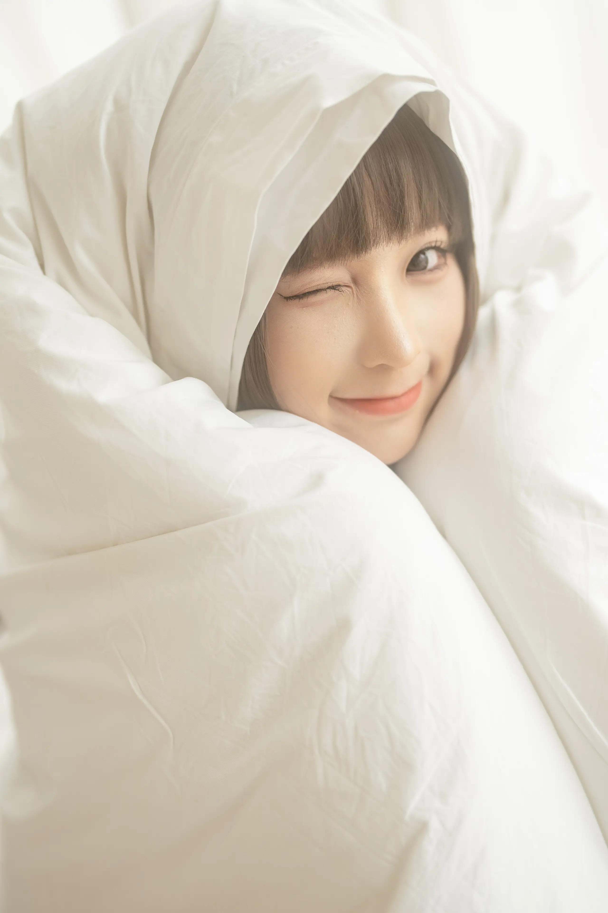 蠢沫沫 被窝JK [15P]