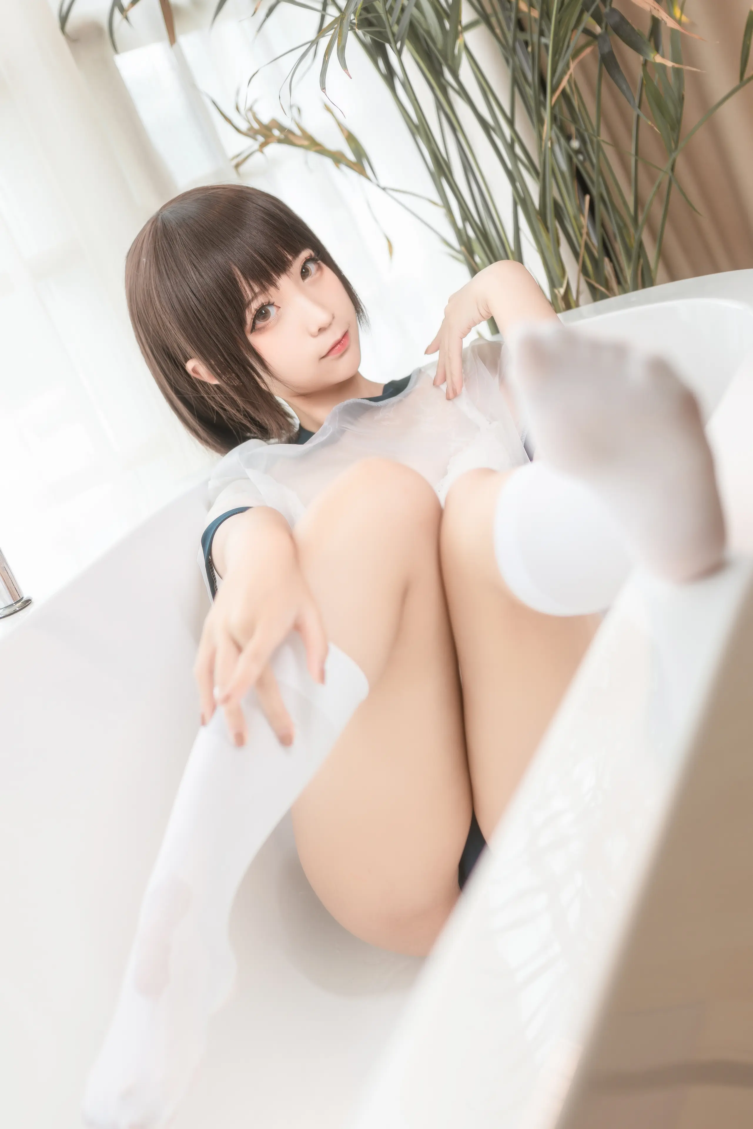 蠢沫沫 透明体操服 [40P]