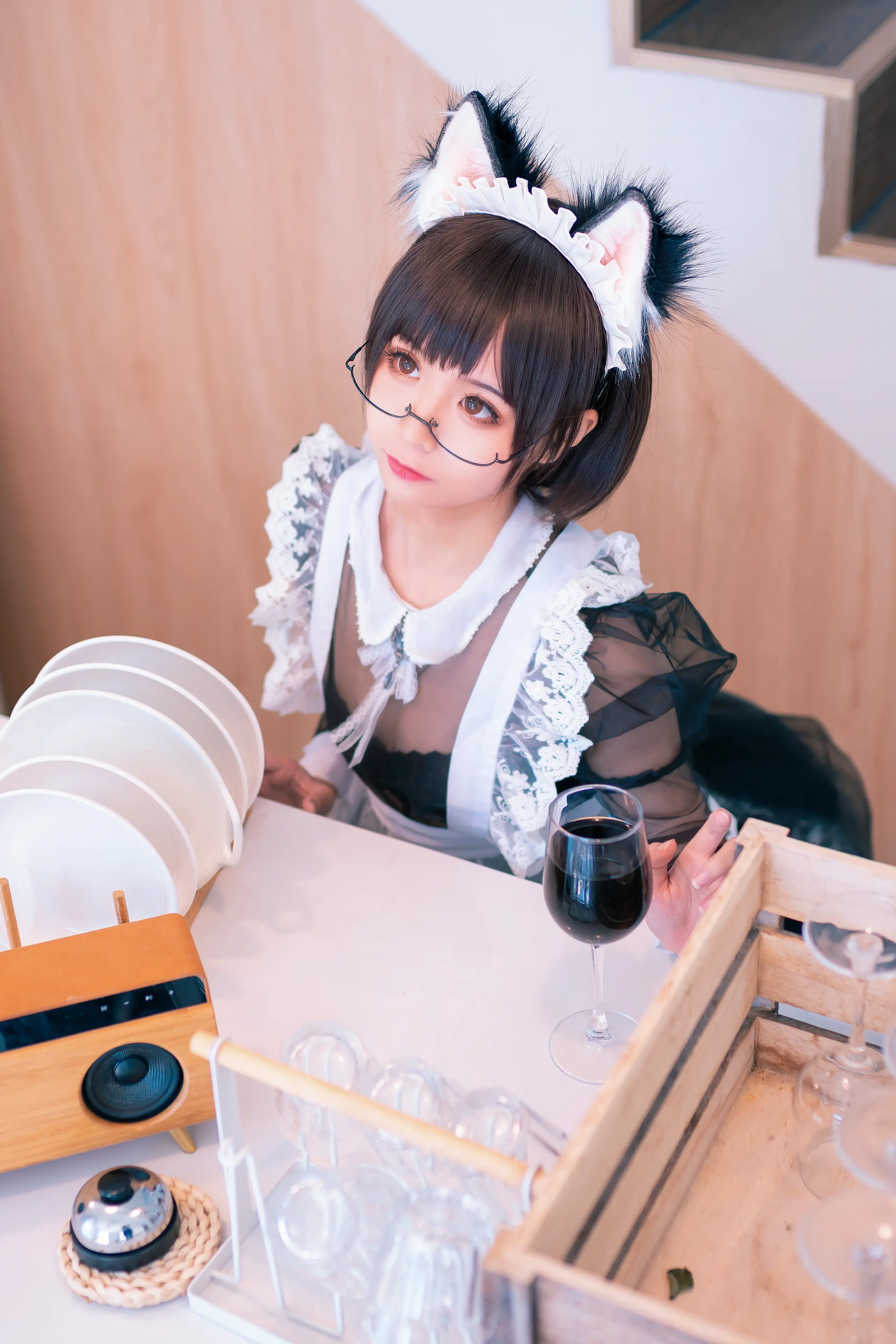 蠢沫沫 透明女仆 [38P]