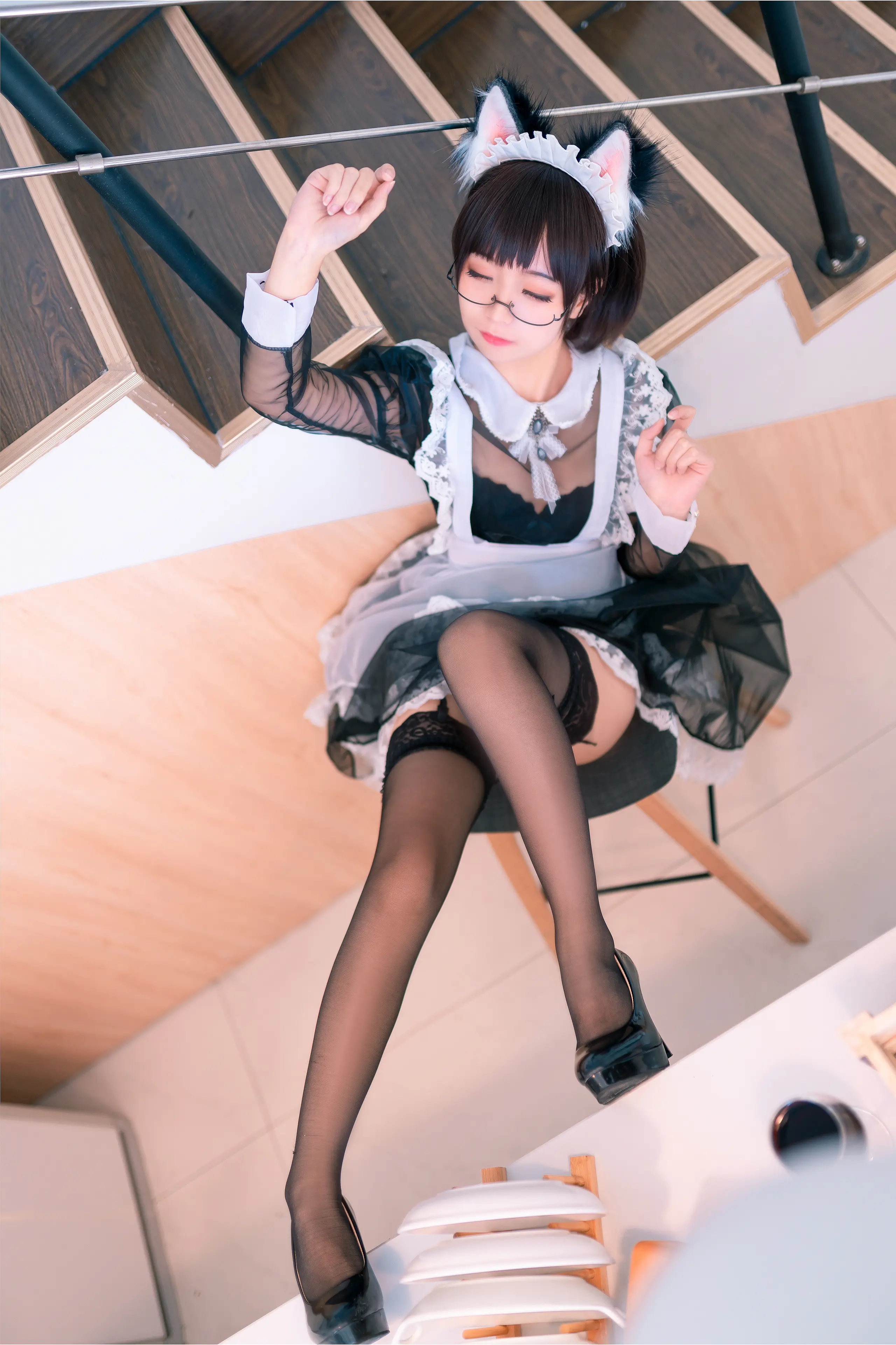 蠢沫沫 透明女仆 [38P]