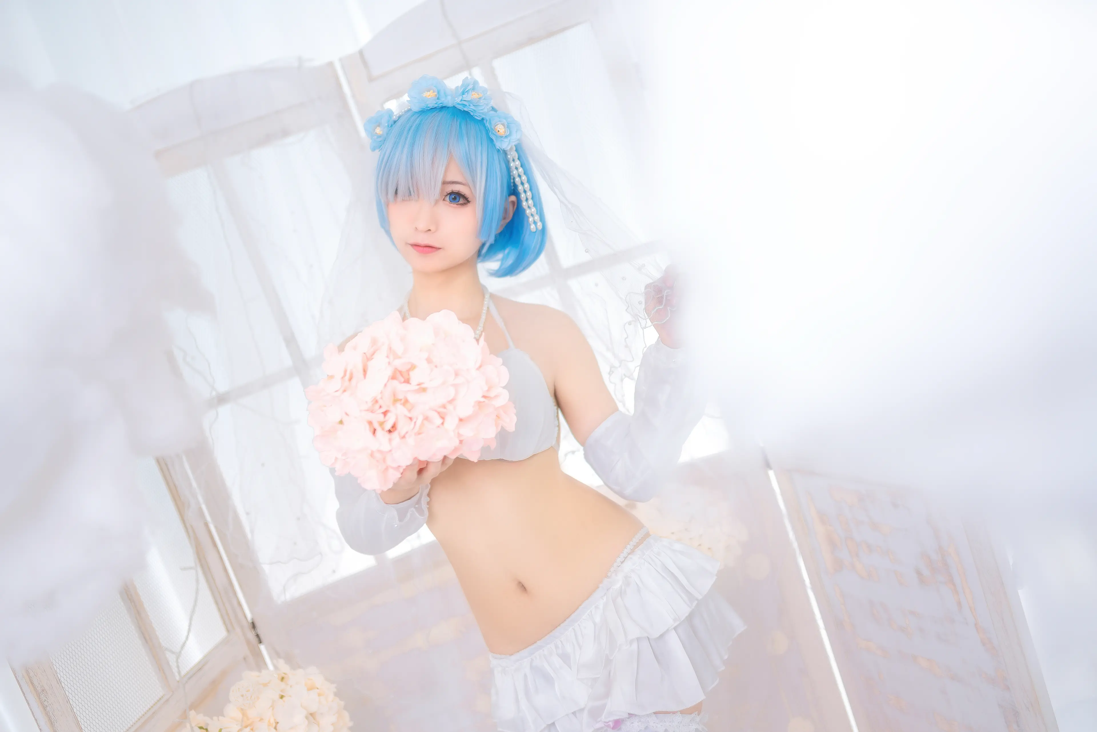 蠢沫沫 雷姆花嫁 [44P]