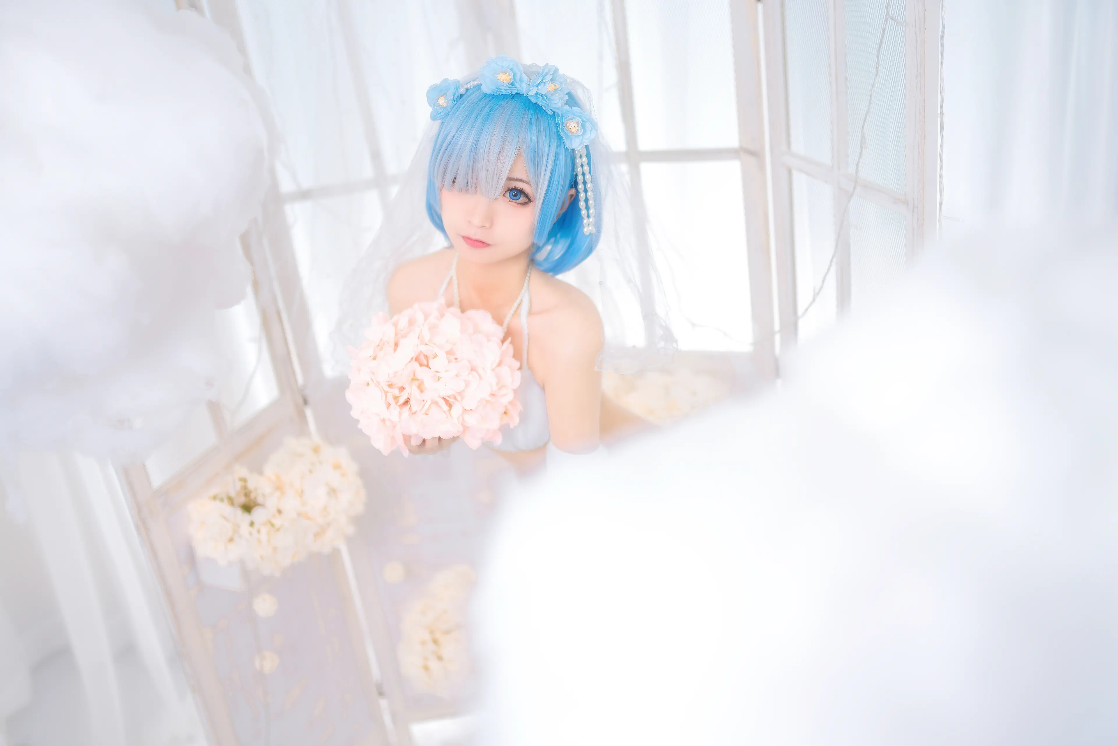 蠢沫沫 雷姆花嫁 [44P]