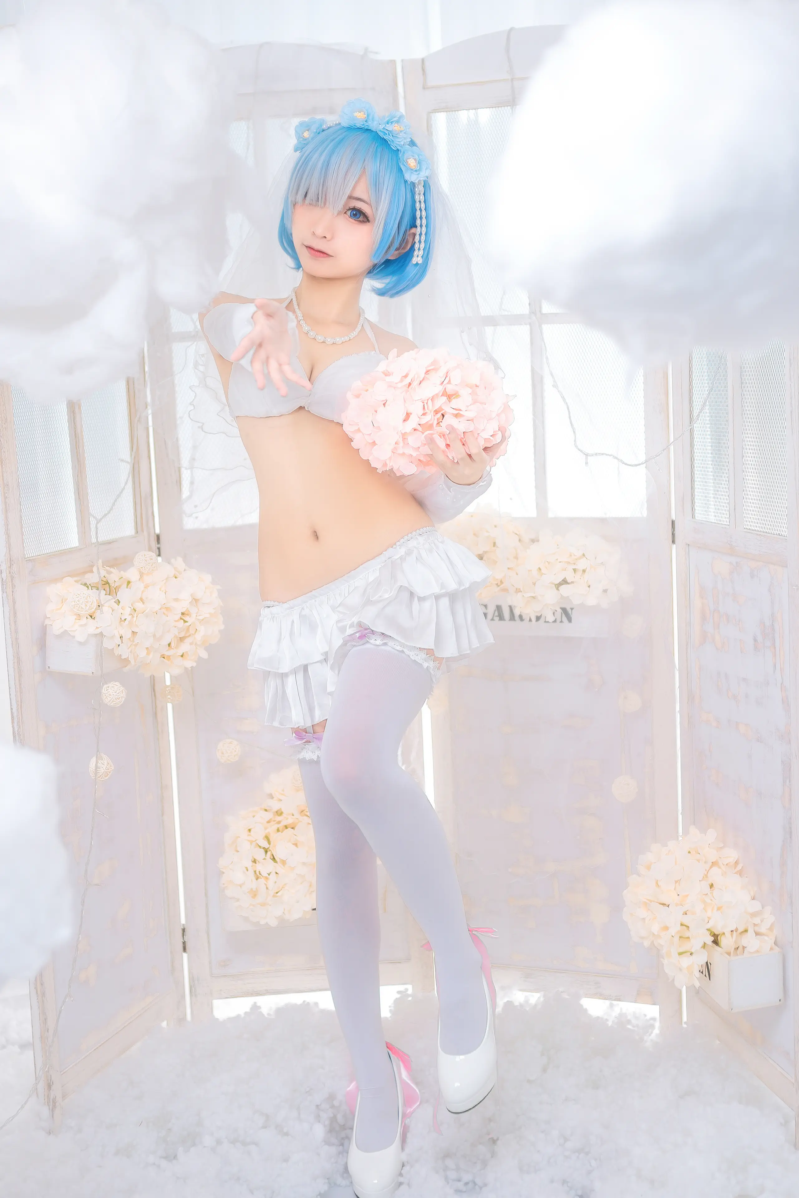 蠢沫沫 雷姆花嫁 [44P]