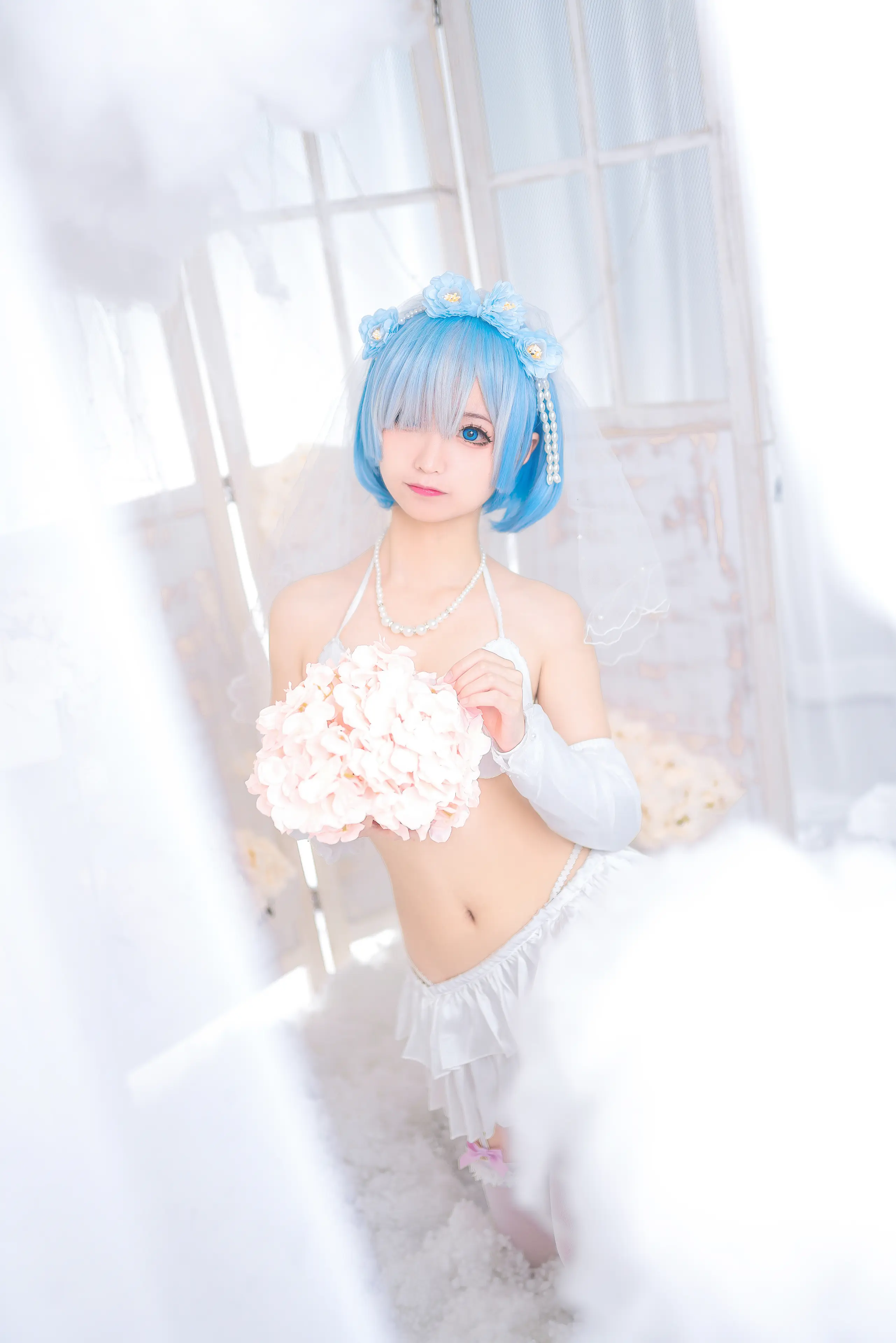 蠢沫沫 雷姆花嫁 [44P]