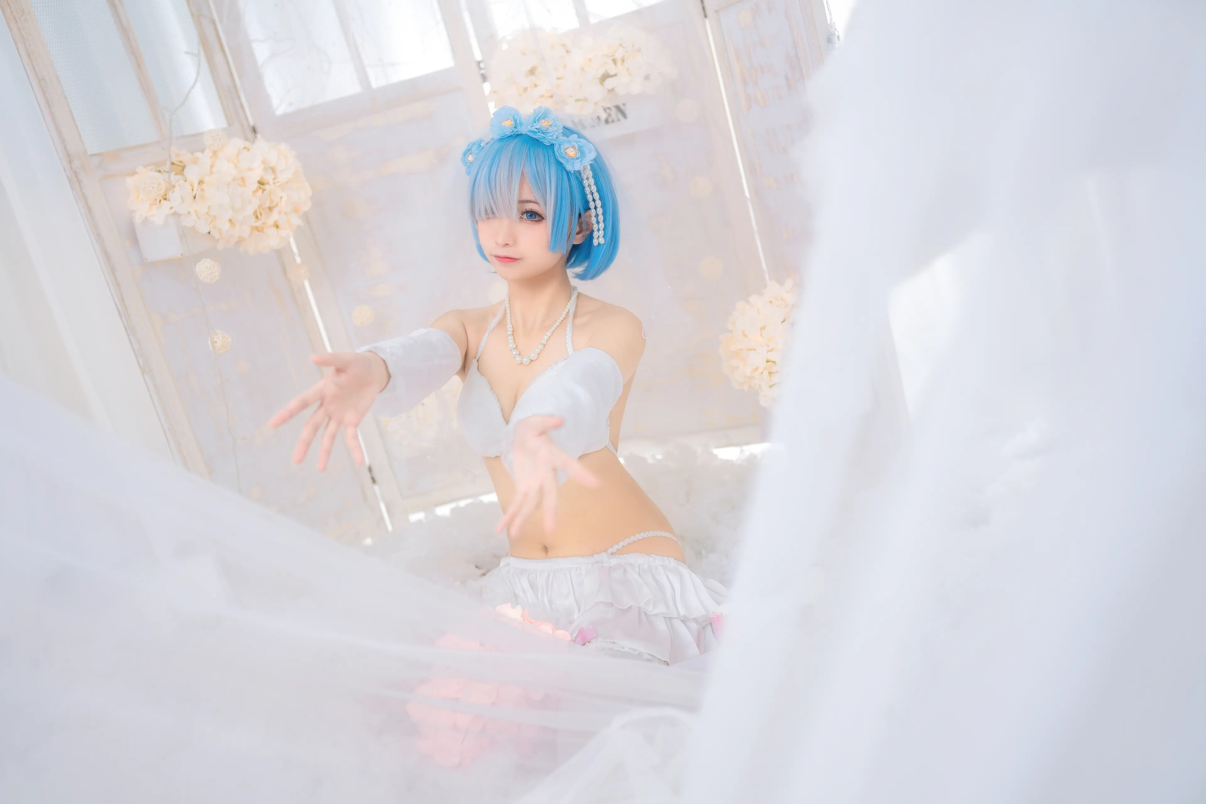 蠢沫沫 雷姆花嫁 [44P]