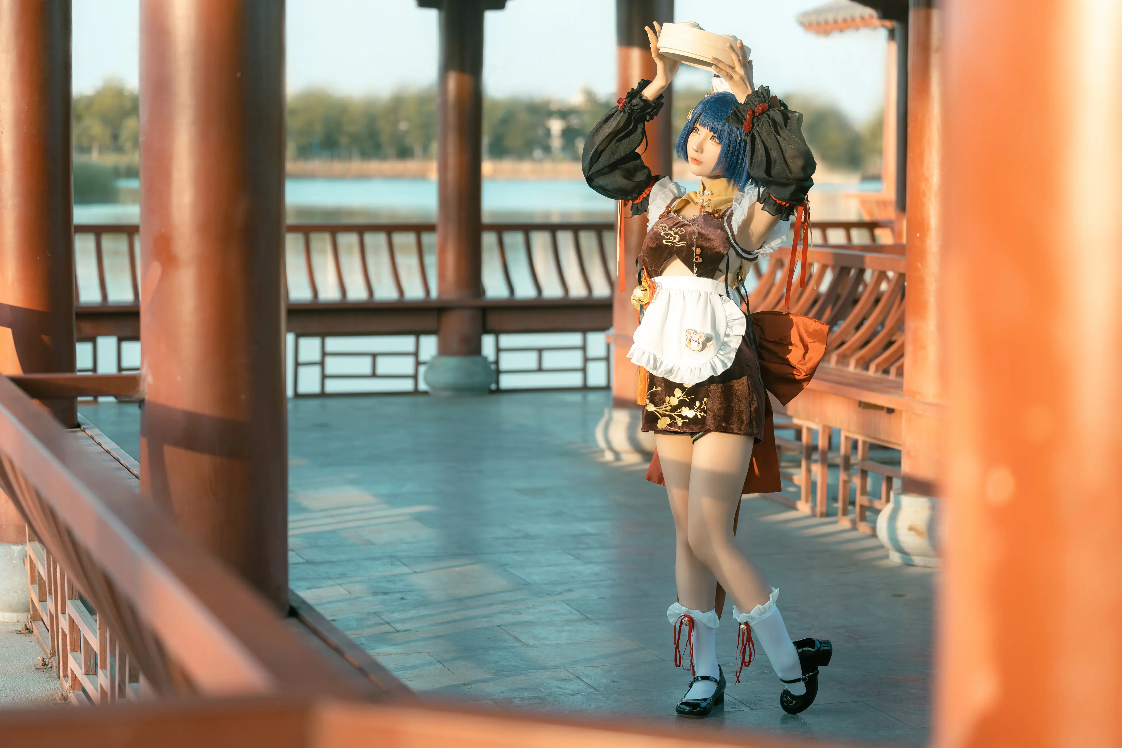 蠢沫沫 香菱+女仆 [27P]