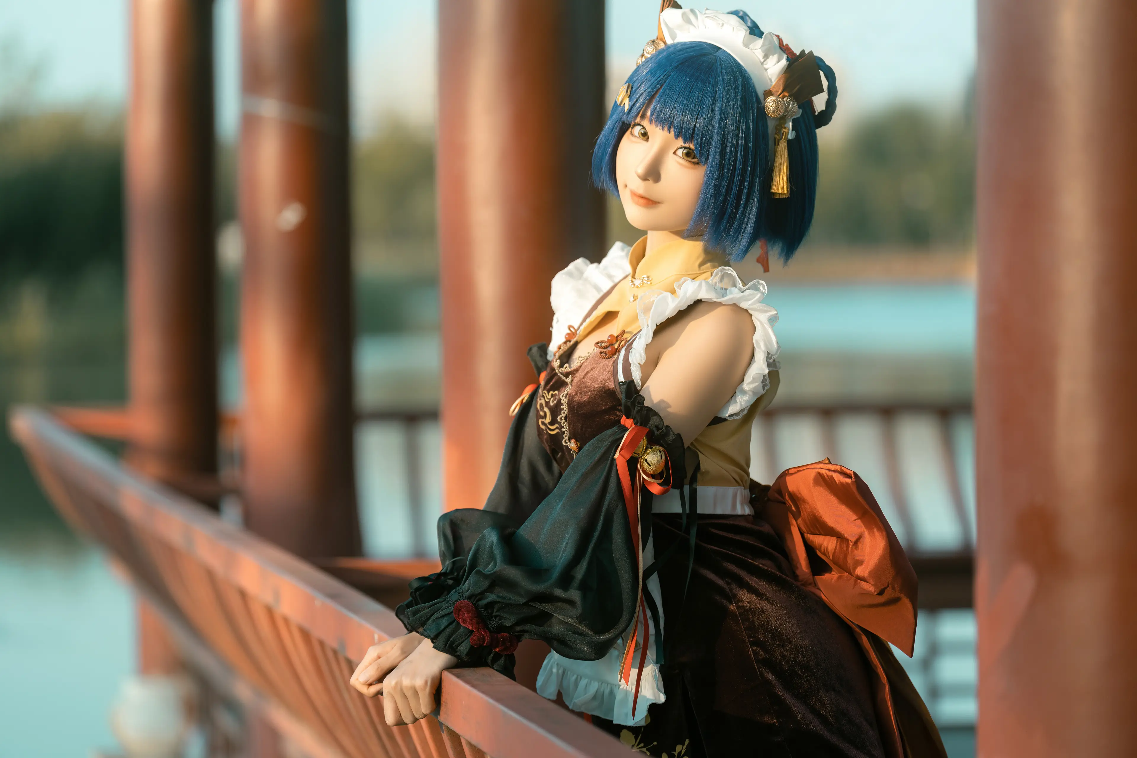 蠢沫沫 香菱+女仆 [27P]