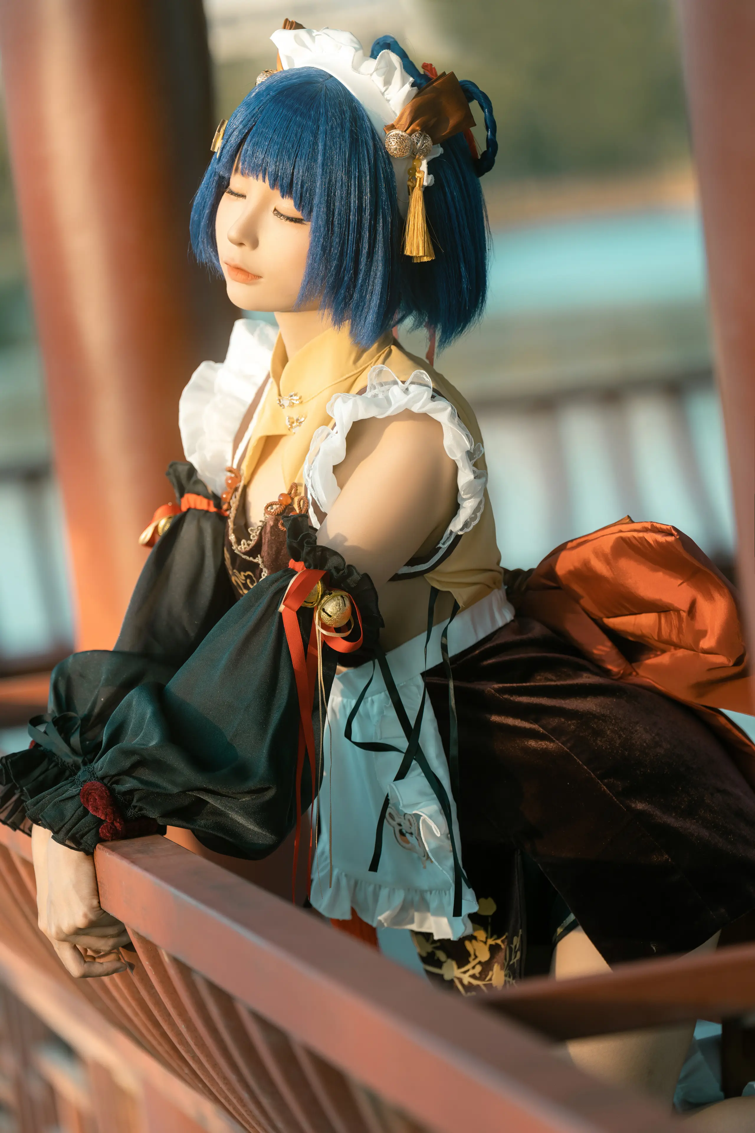 蠢沫沫 香菱+女仆 [27P]