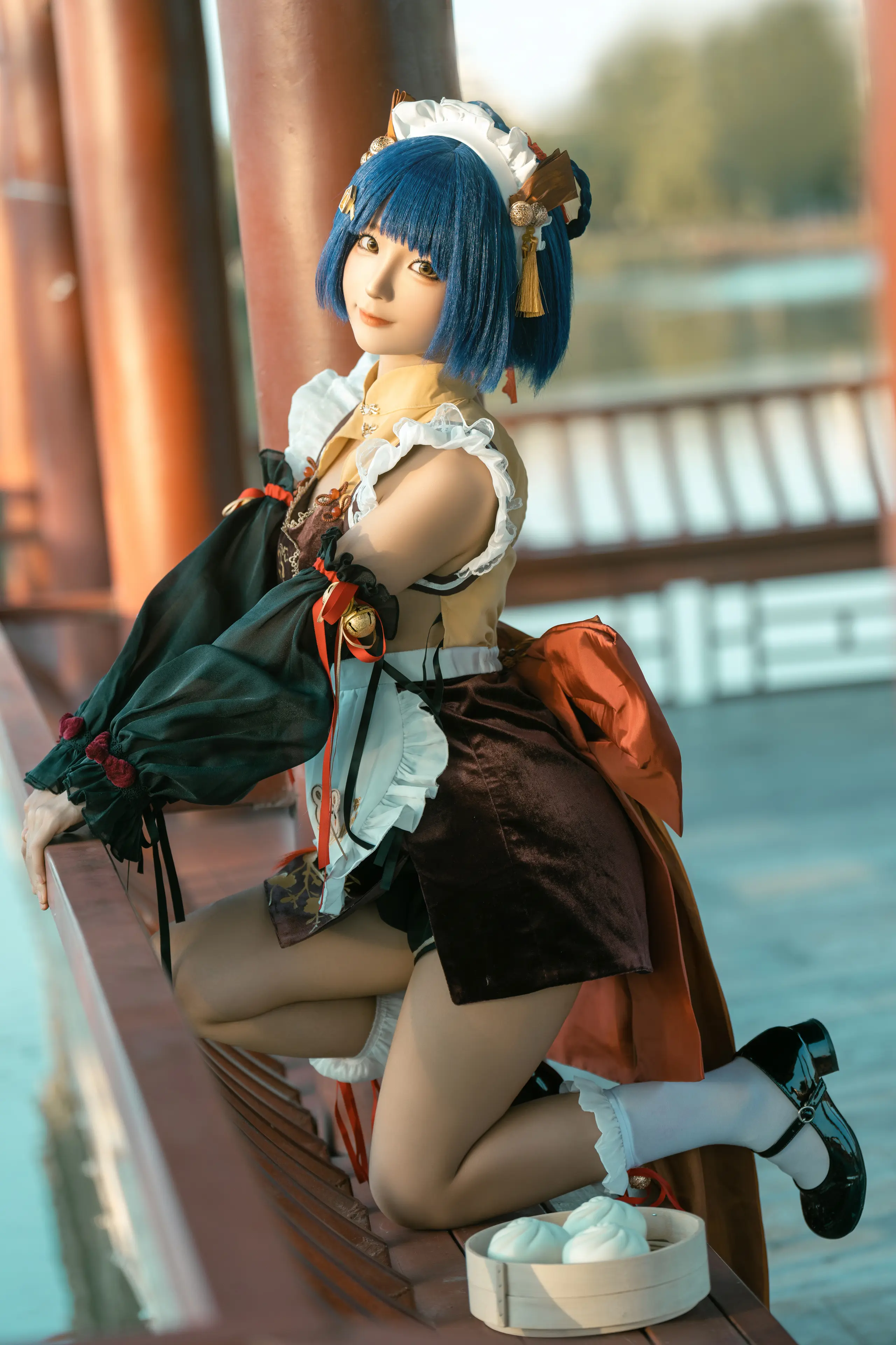 蠢沫沫 香菱+女仆 [27P]