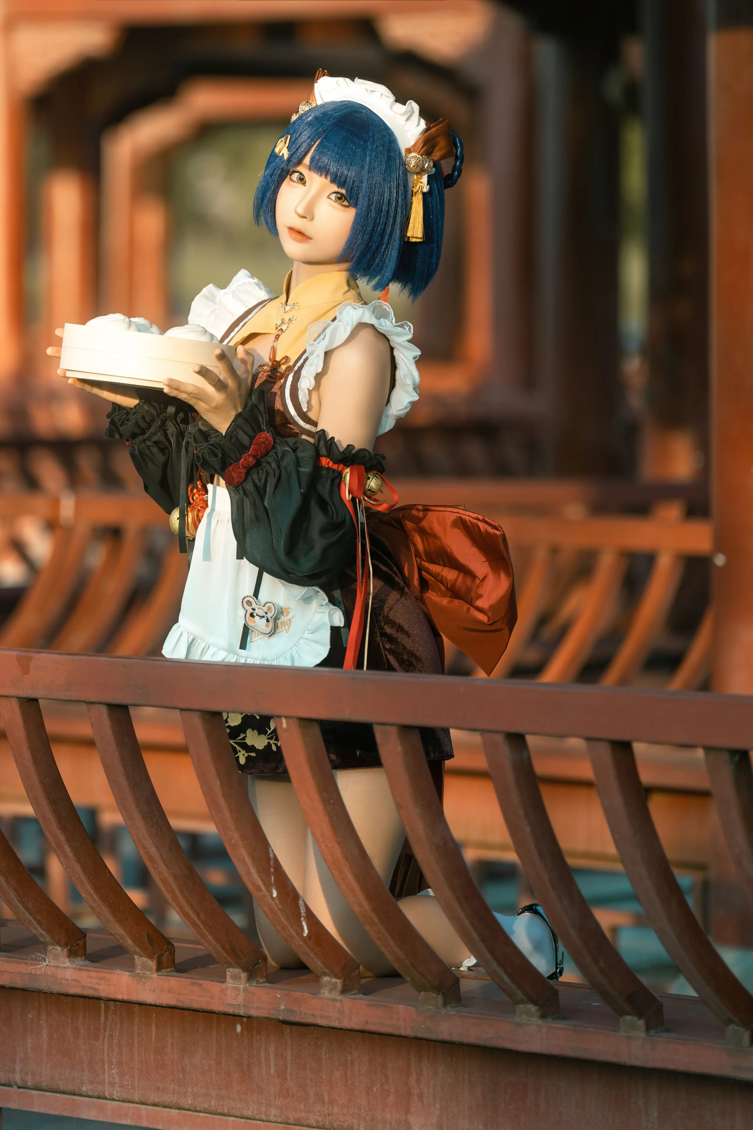 蠢沫沫 香菱+女仆 [27P]