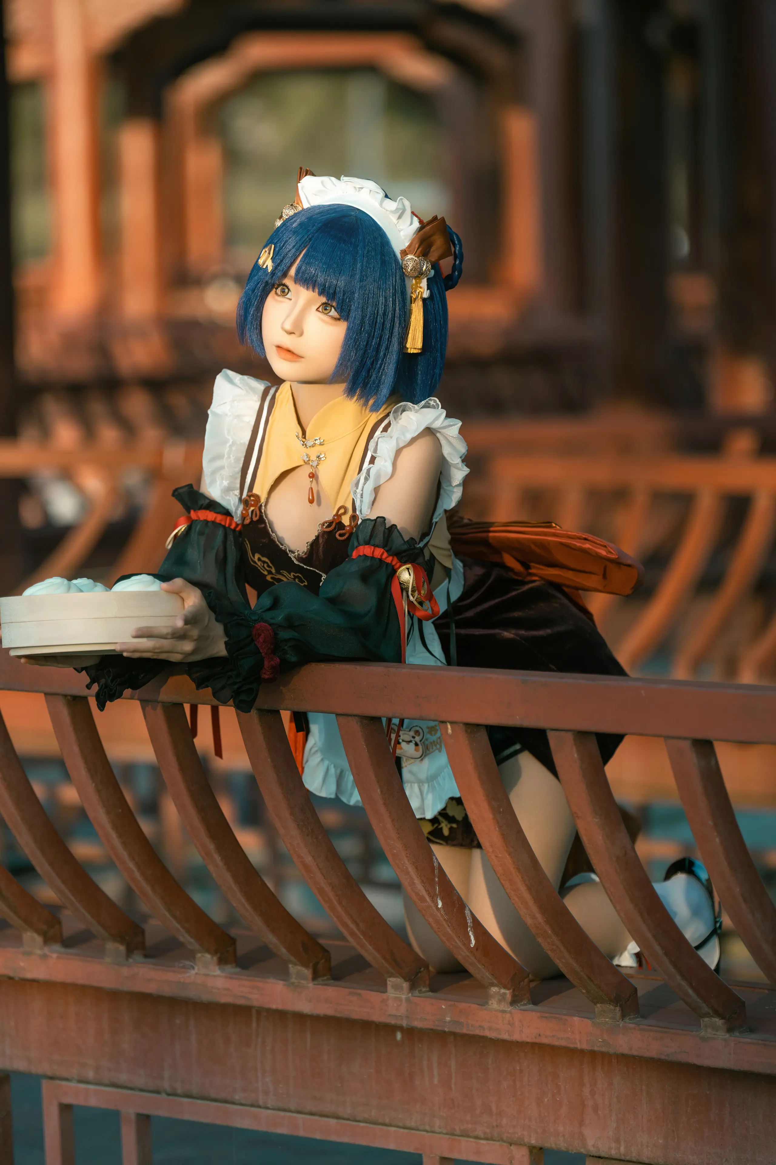 蠢沫沫 香菱+女仆 [27P]