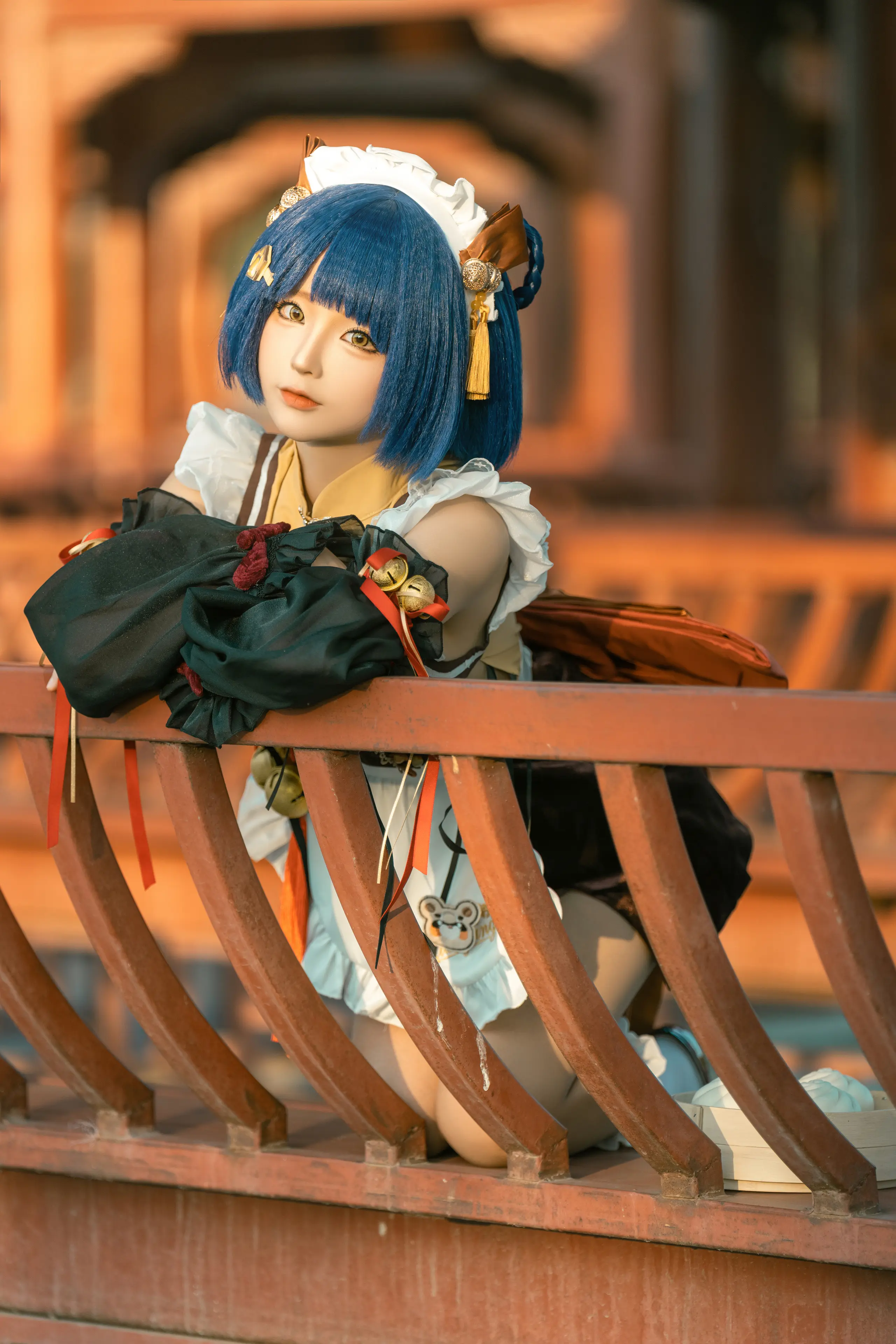 蠢沫沫 香菱+女仆 [27P]