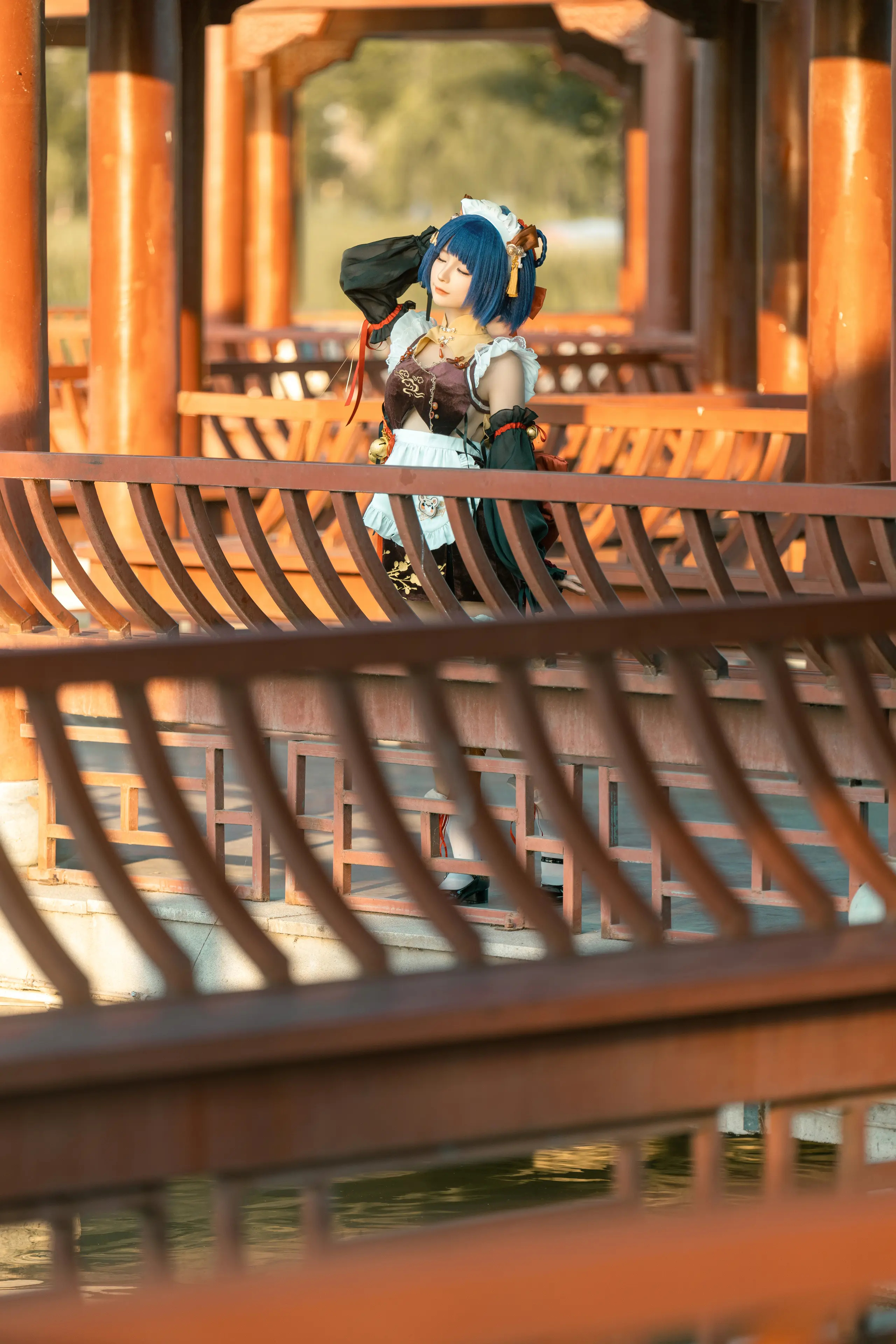 蠢沫沫 香菱+女仆 [27P]