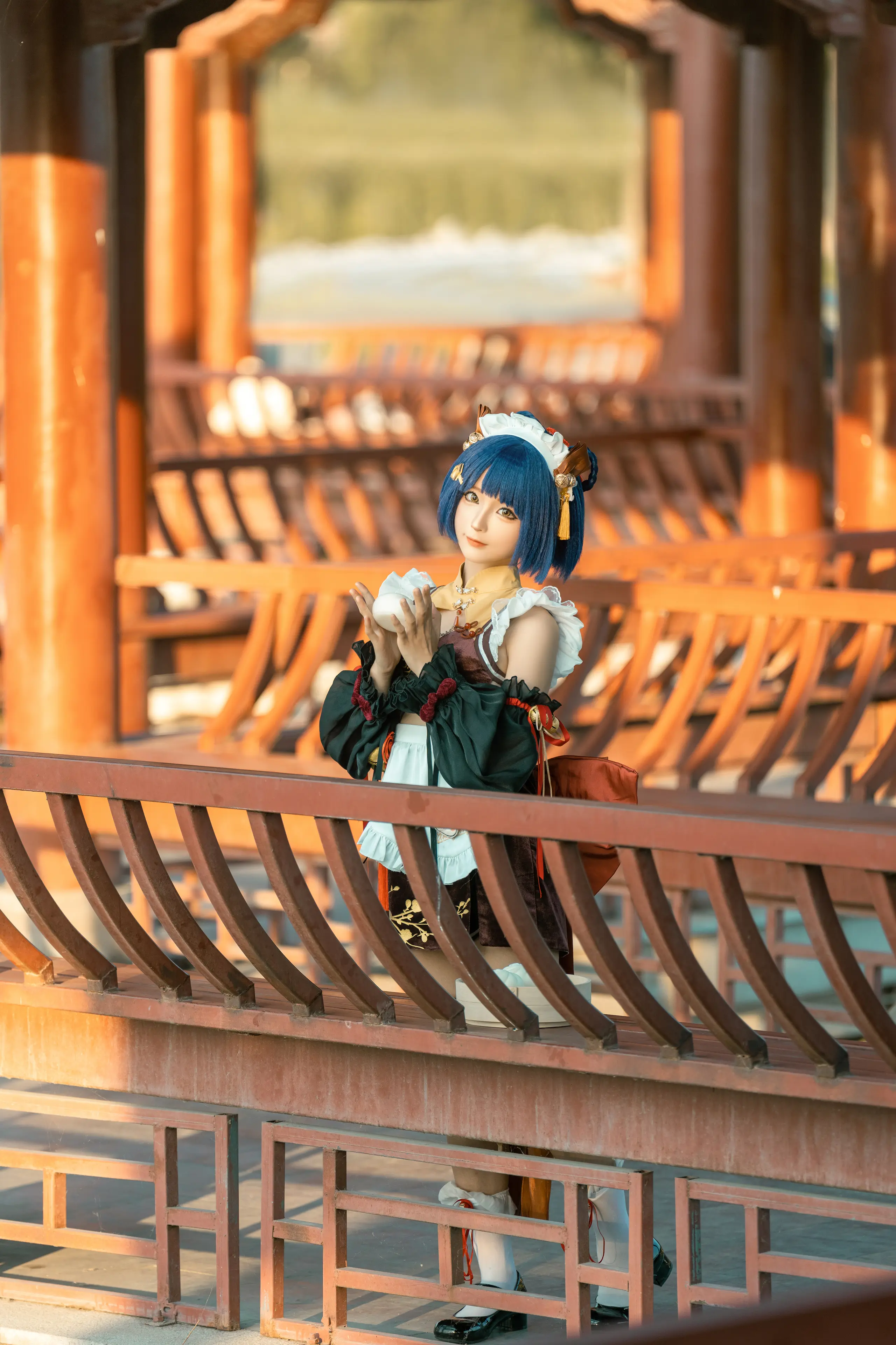 蠢沫沫 香菱+女仆 [27P]