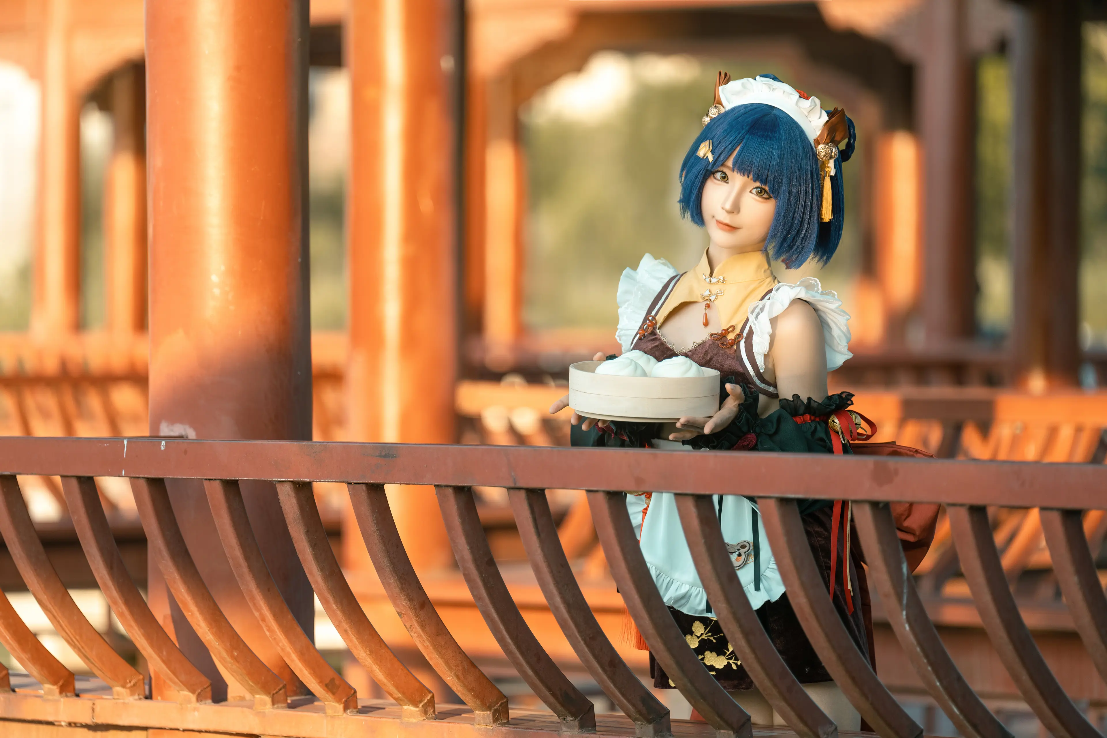 蠢沫沫 香菱+女仆 [27P]