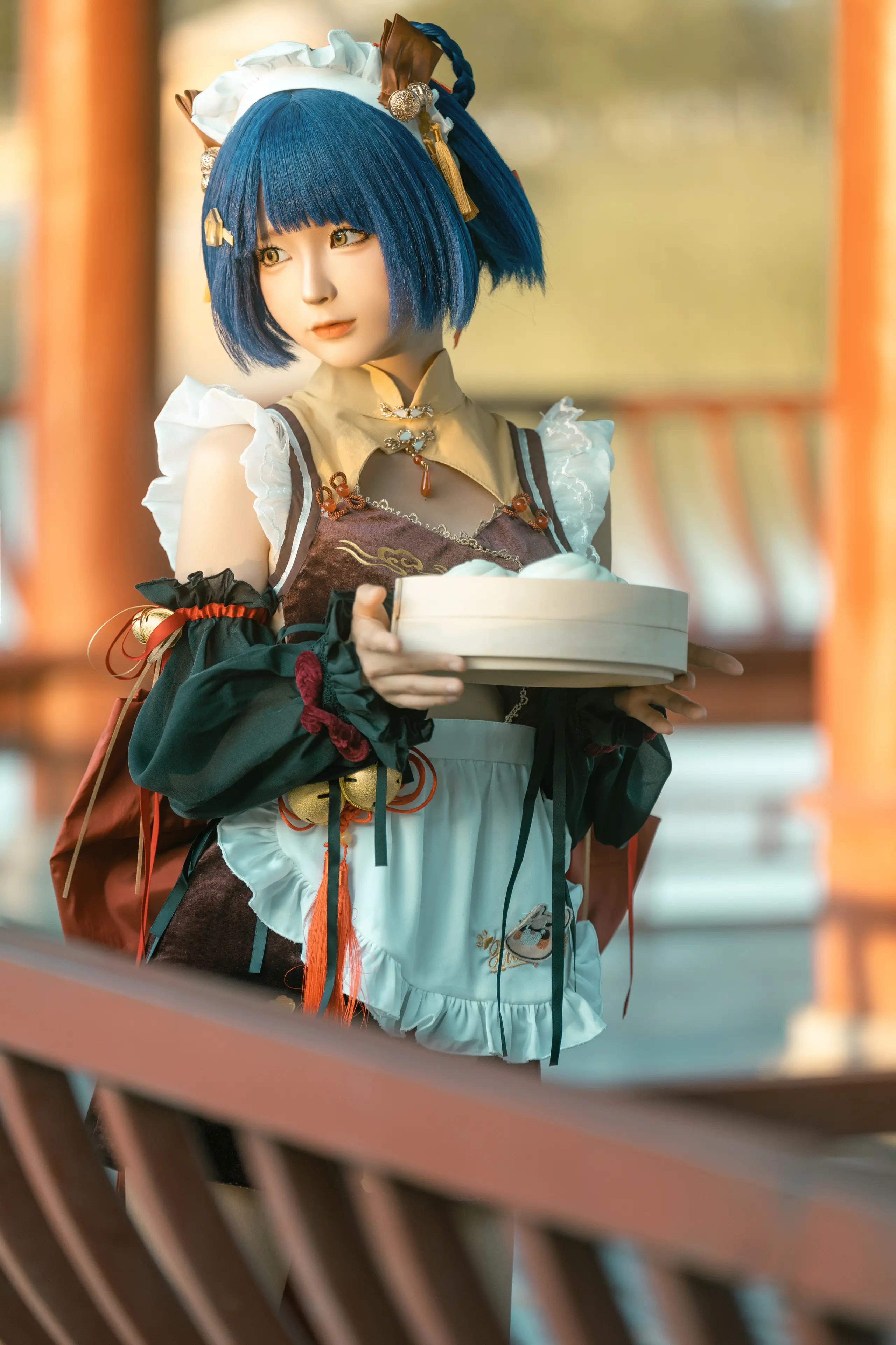 蠢沫沫 香菱+女仆 [27P]