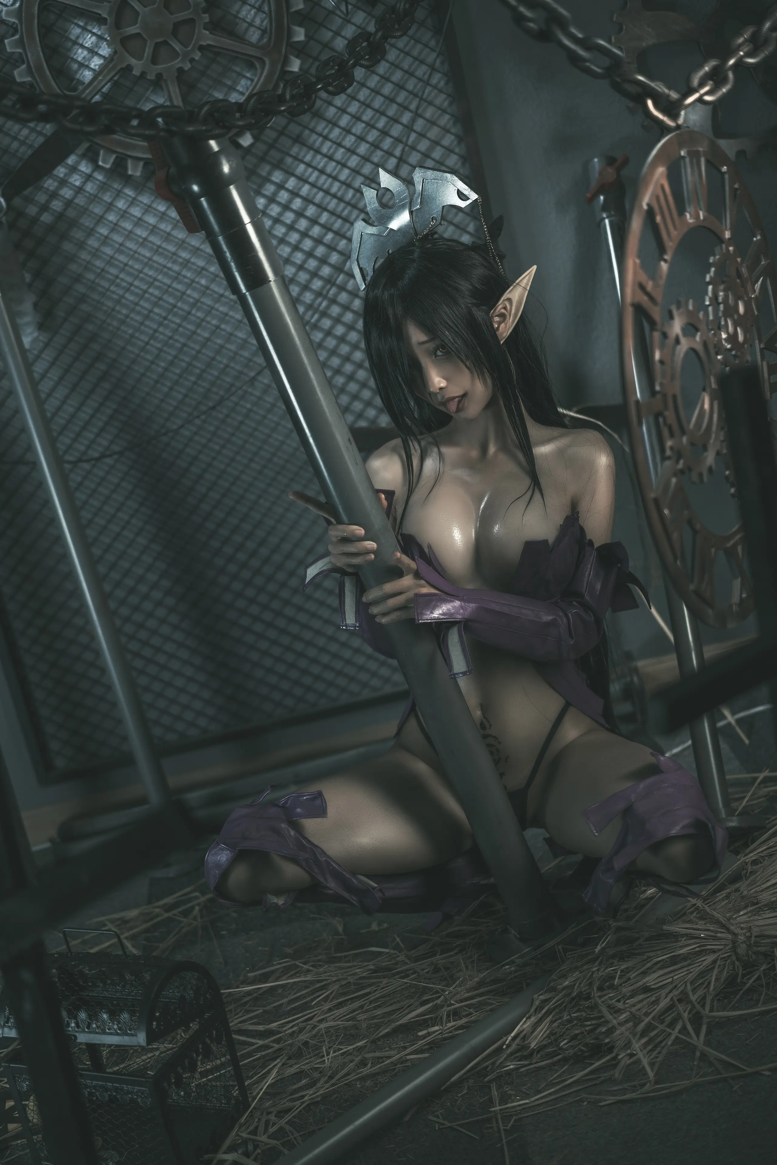 蠢沫沫 黑兽 女王 原设 [34P]