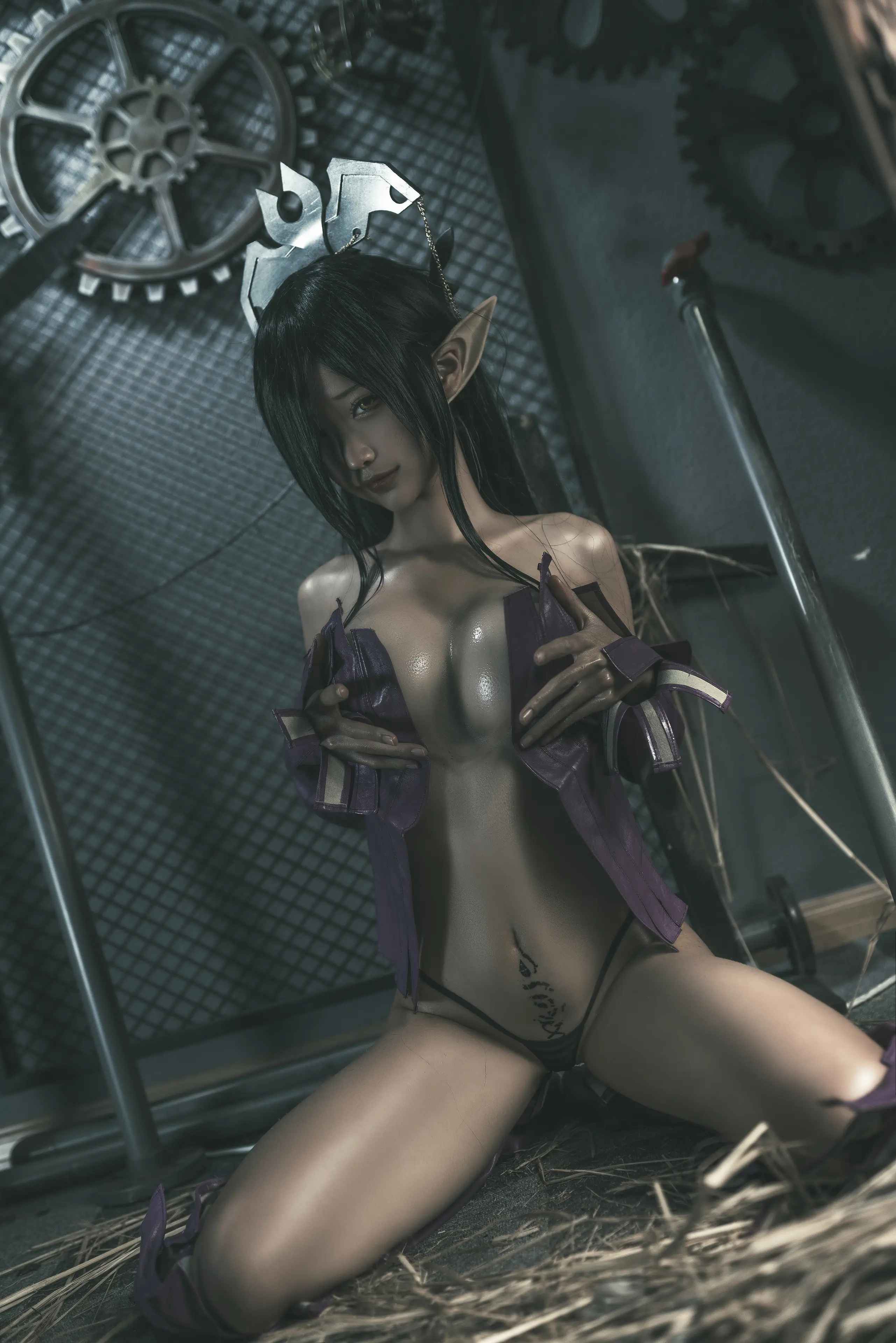 蠢沫沫 黑兽 女王 原设 [34P]