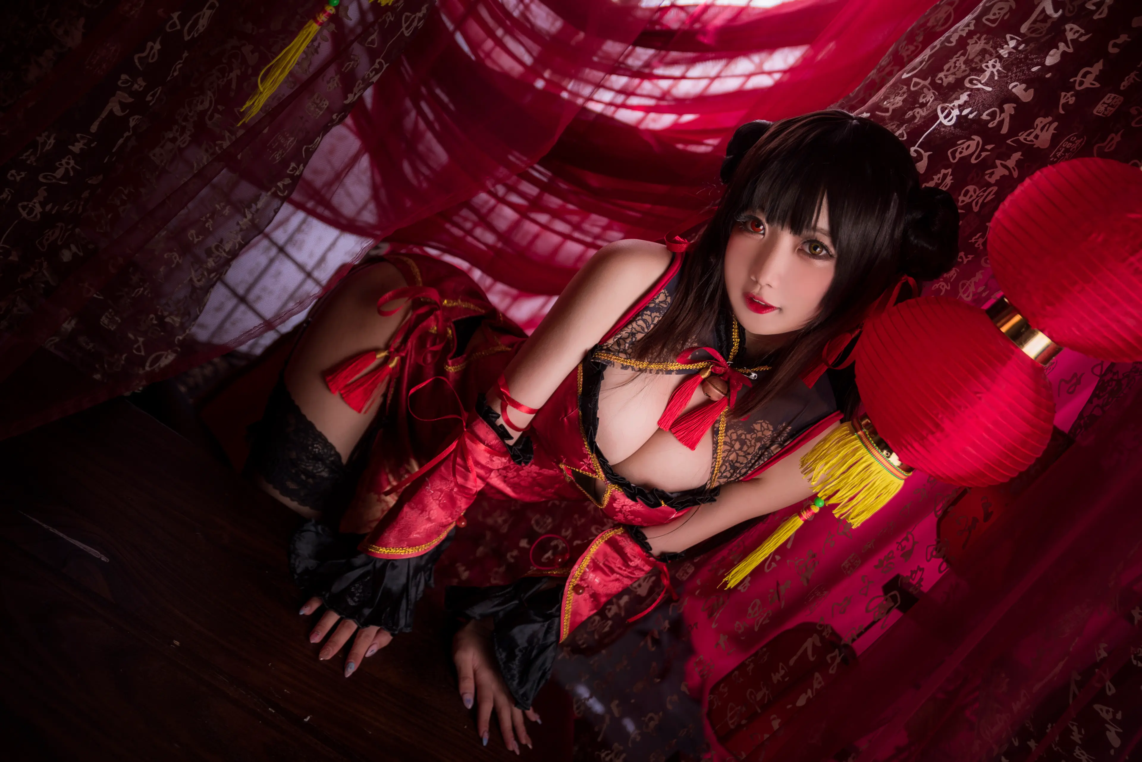 鬼畜瑶在不在 时崎狂三新年旗袍 [22P]