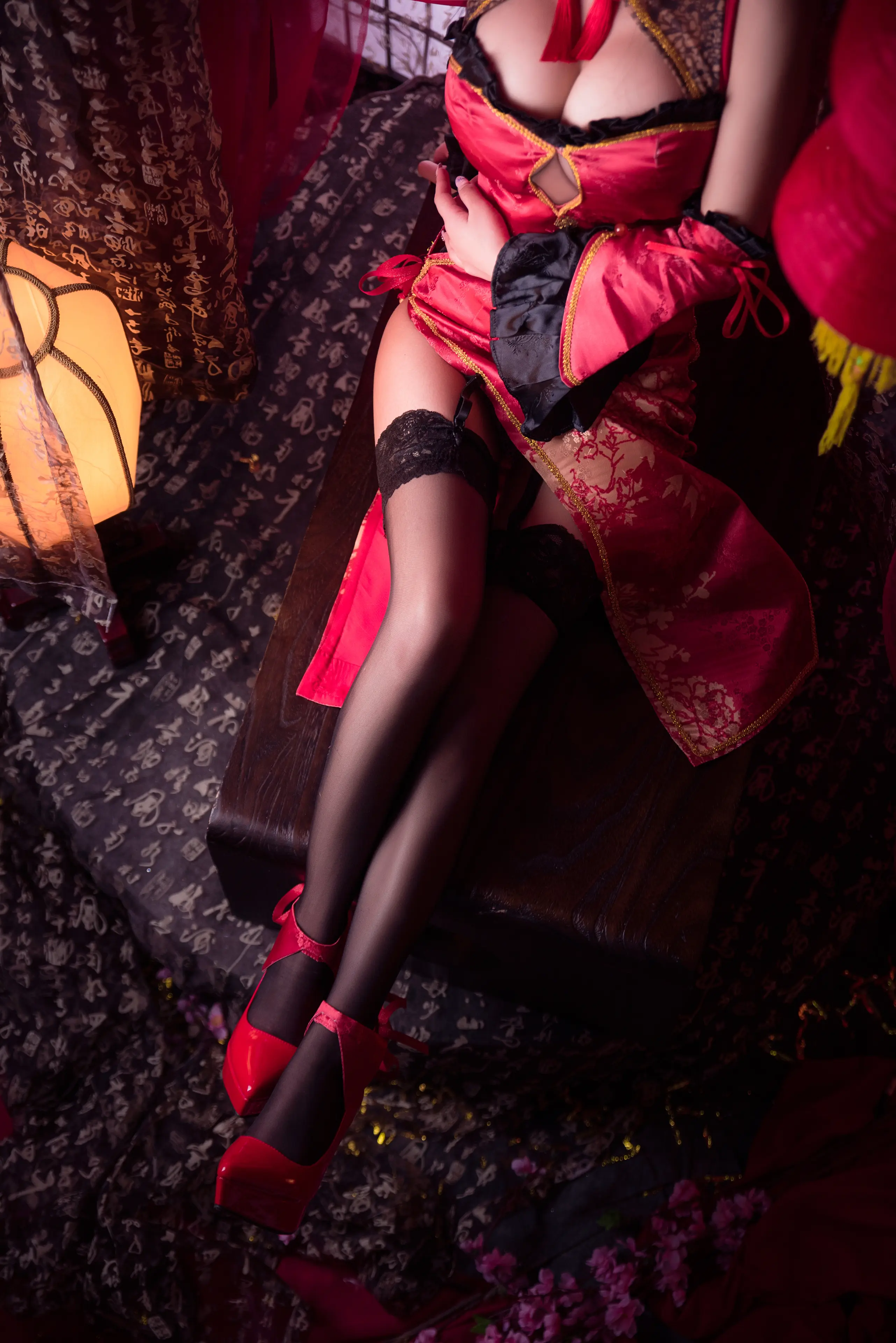 鬼畜瑶在不在 时崎狂三新年旗袍 [22P]