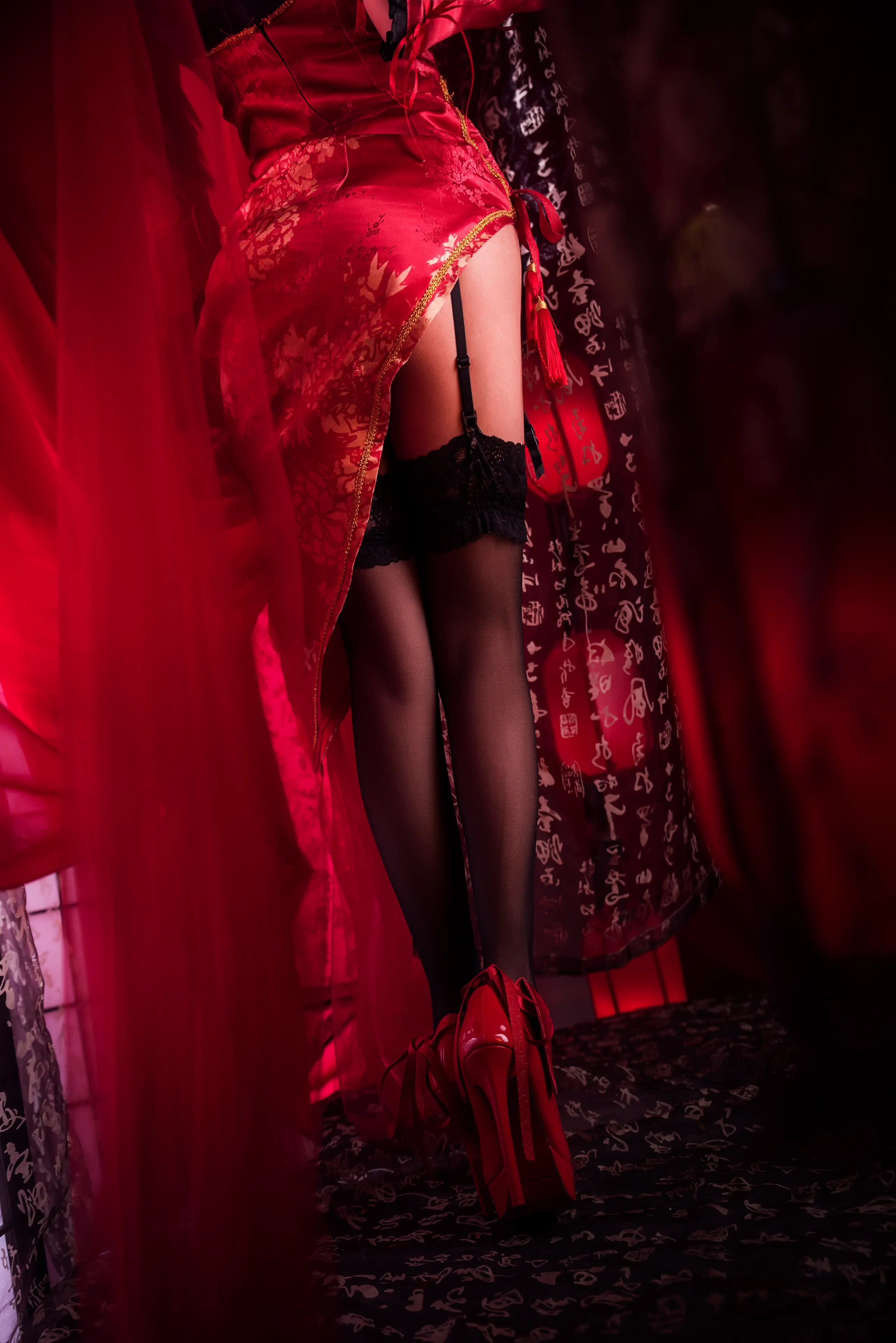 鬼畜瑶在不在 时崎狂三新年旗袍 [22P]