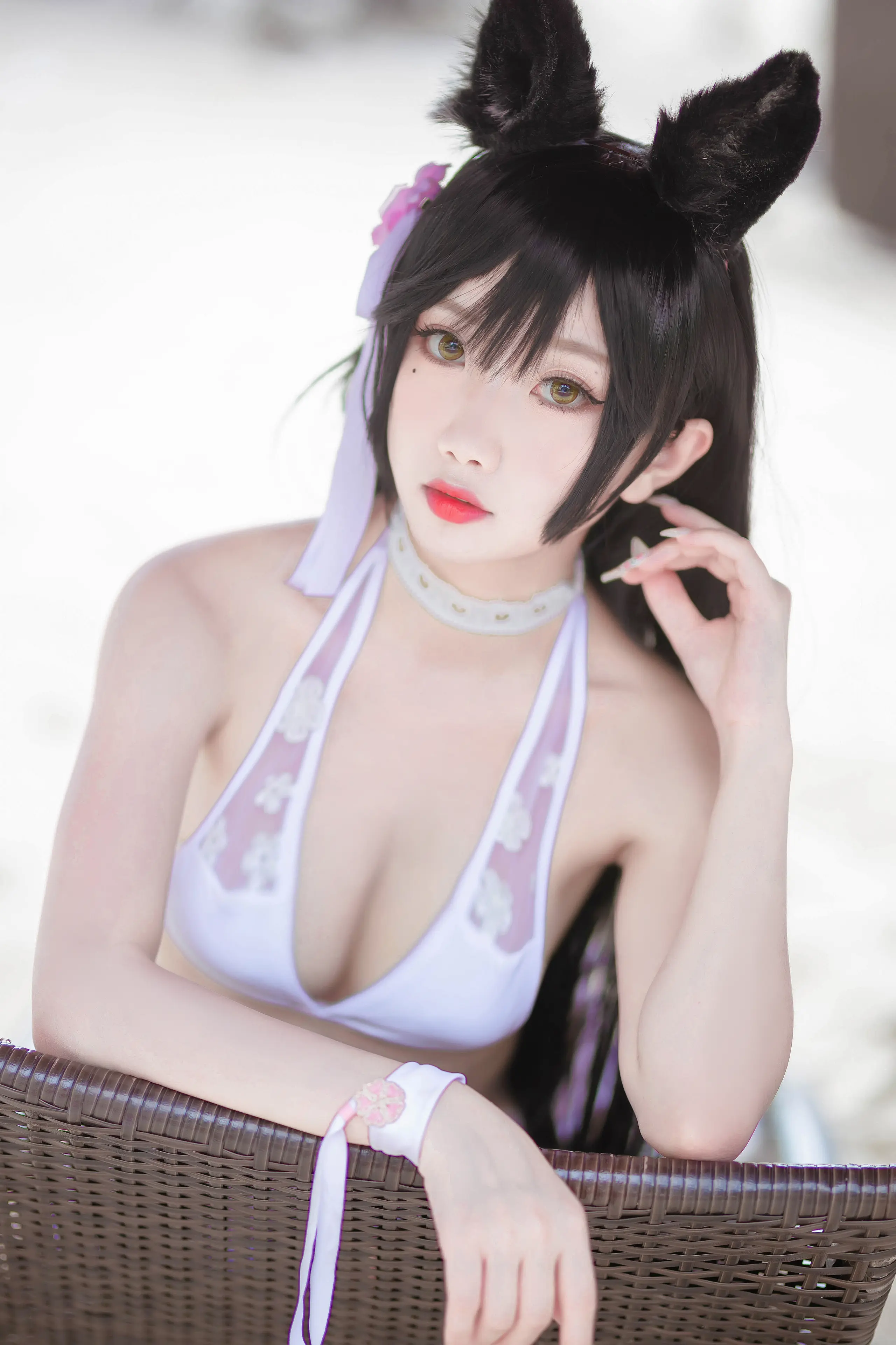 鬼畜瑶在不在 爱宕泳装外拍 [17P]