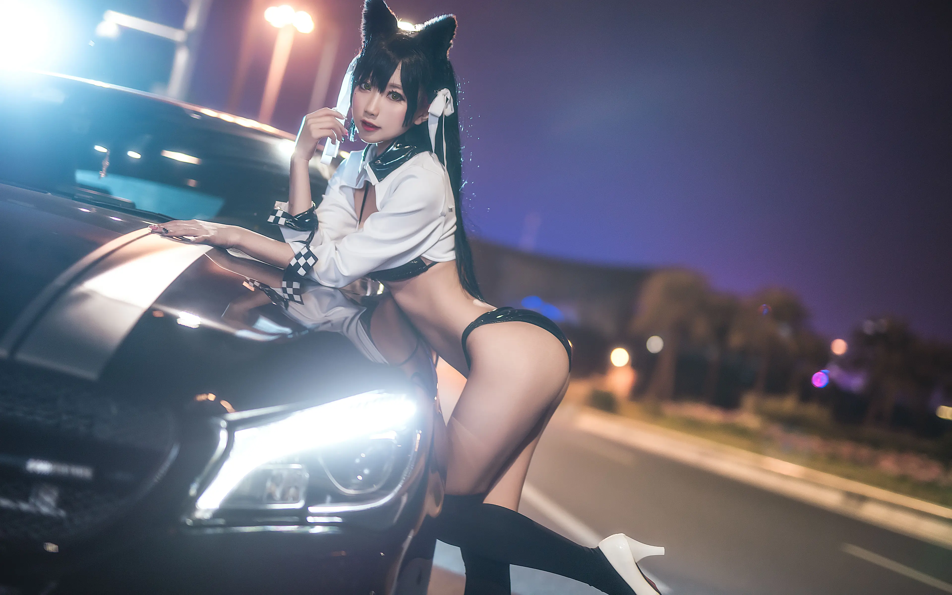 鬼畜瑶在不在 爱宕赛车娘 [11P]