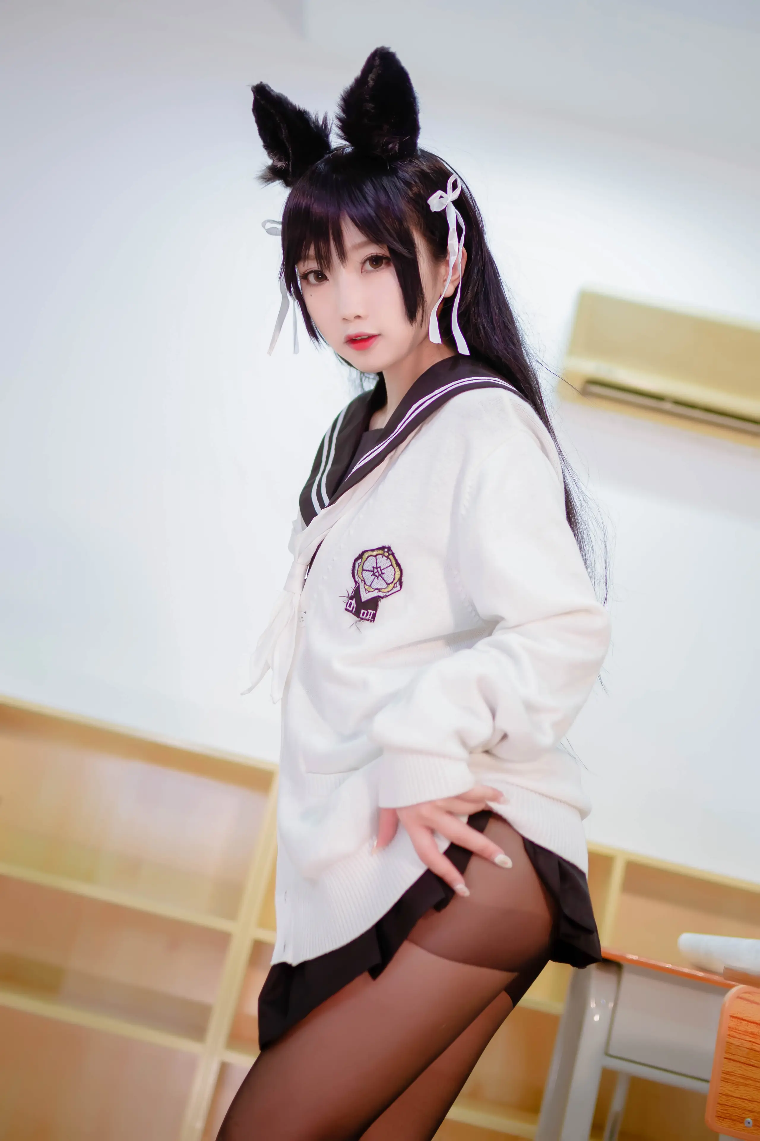 鬼畜瑶在不在 爱宕JK制服 [22P]