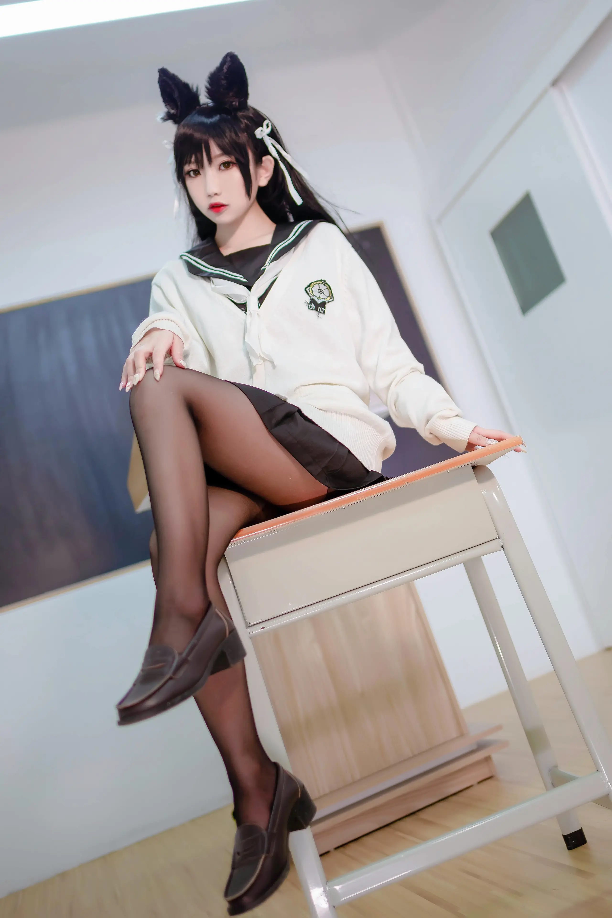 鬼畜瑶在不在 爱宕JK制服 [22P]