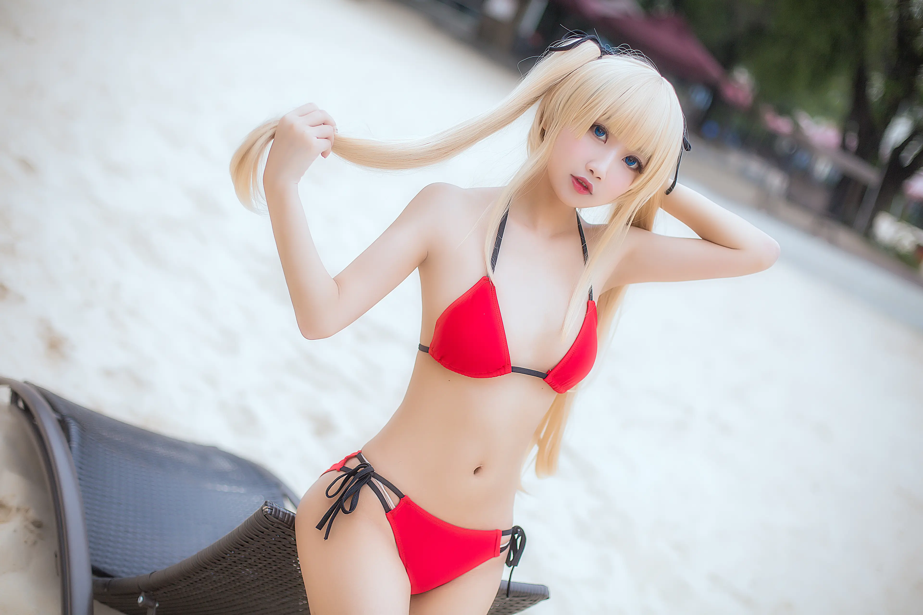 鬼畜瑶在不在 英梨梨泳装 [15P]