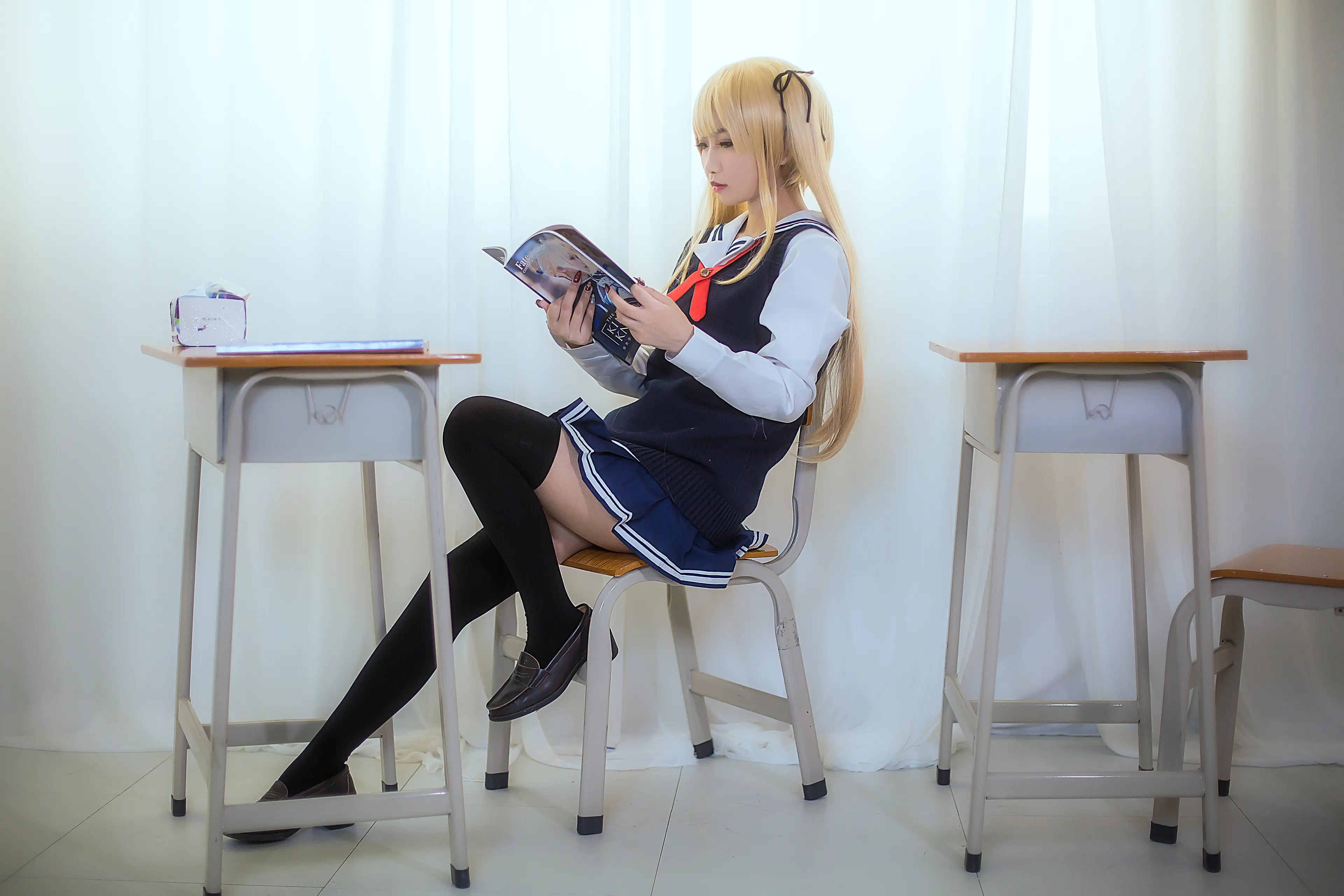 鬼畜瑶在不在 英梨梨短裙校服 [15P]