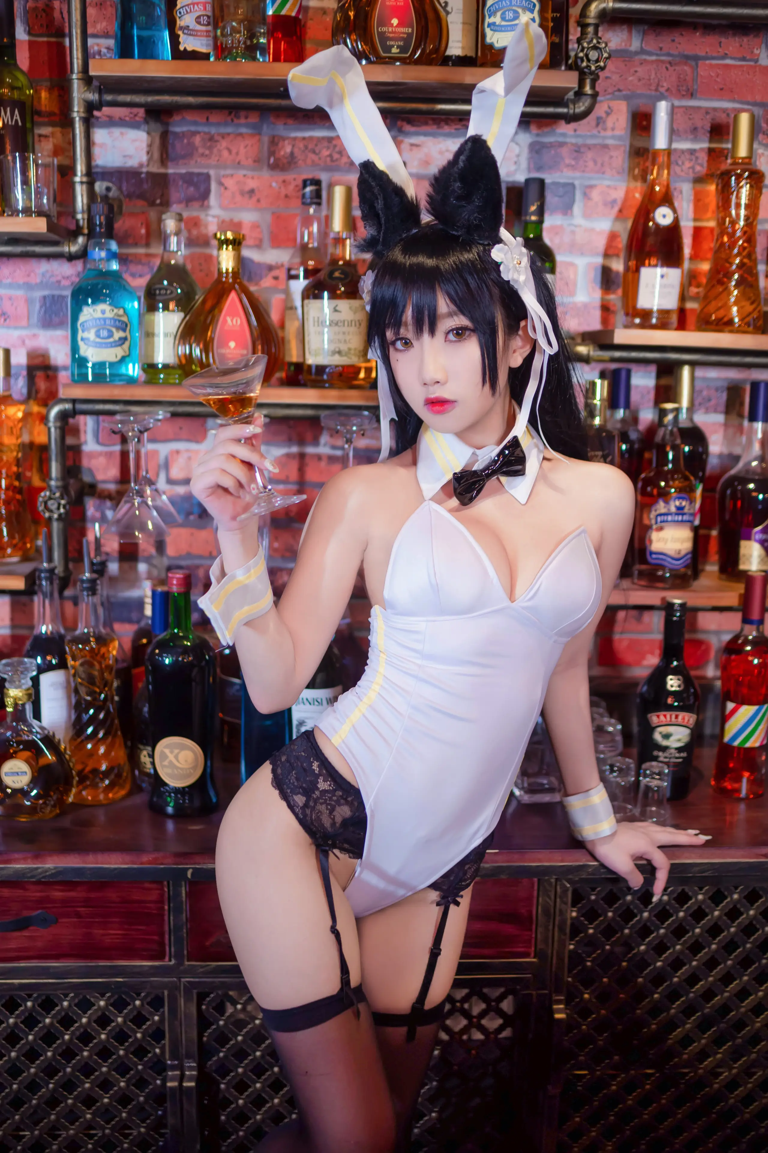 鬼畜瑶在不在 酒吧兔女郎 [20P]