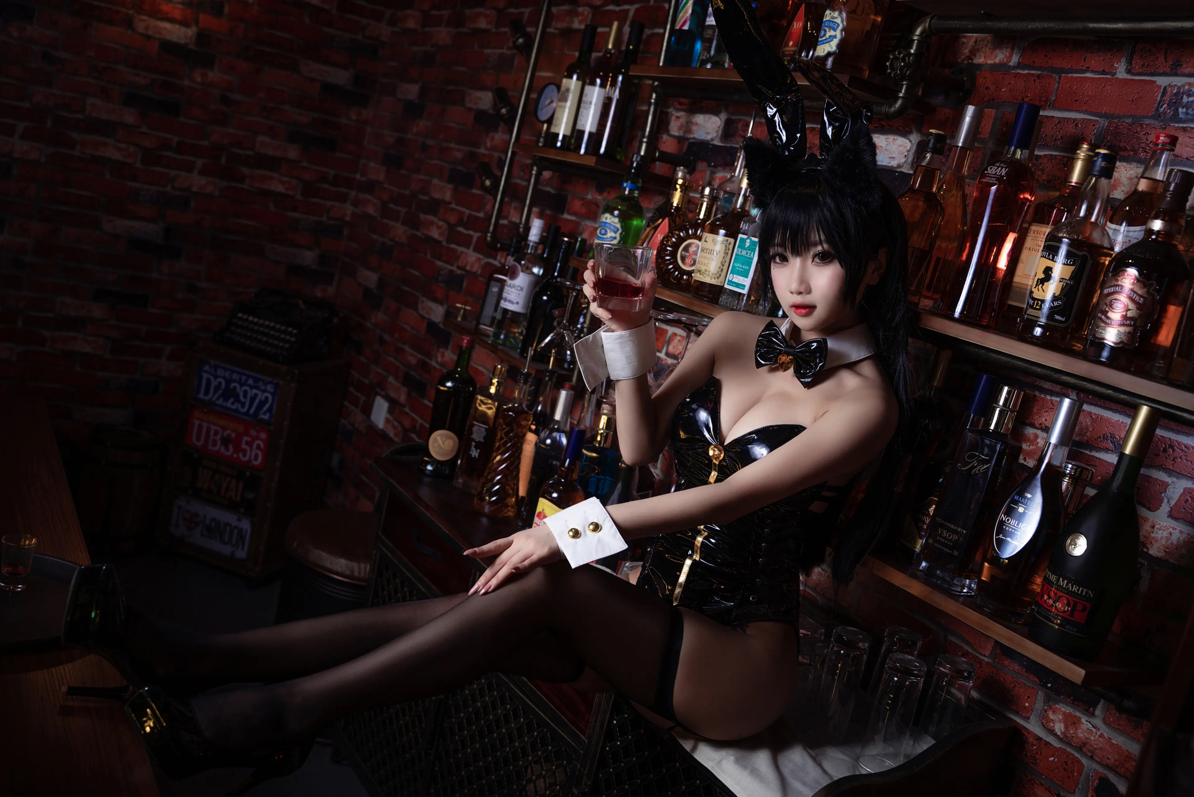 鬼畜瑶在不在 黑色兔女郎 [22P]